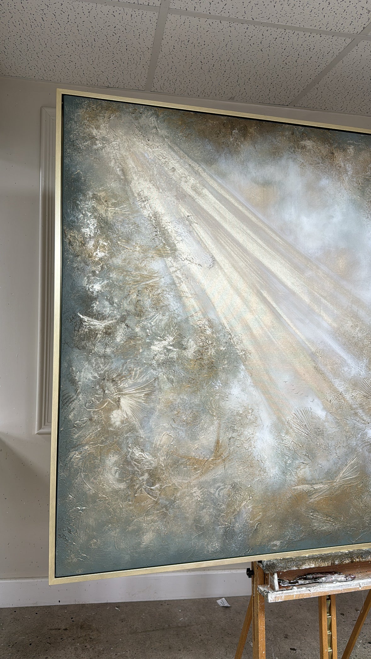 “Realm VII - The Ascent" Original Artwork On Canvas 120x150cm