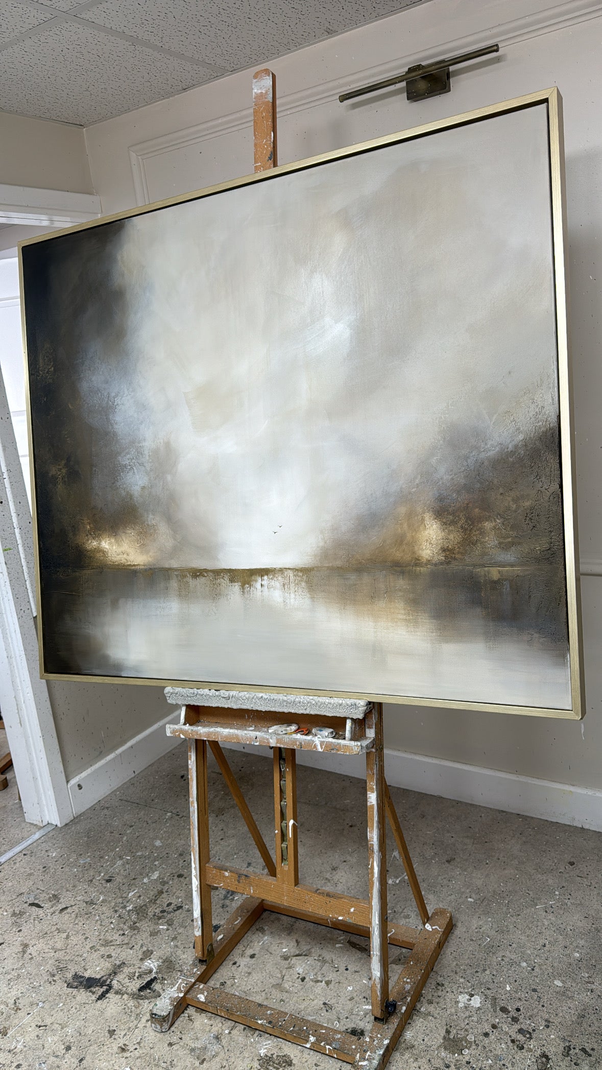 “Even In Darkness There Is Light ll" Original Artwork On Canvas 100x120cm