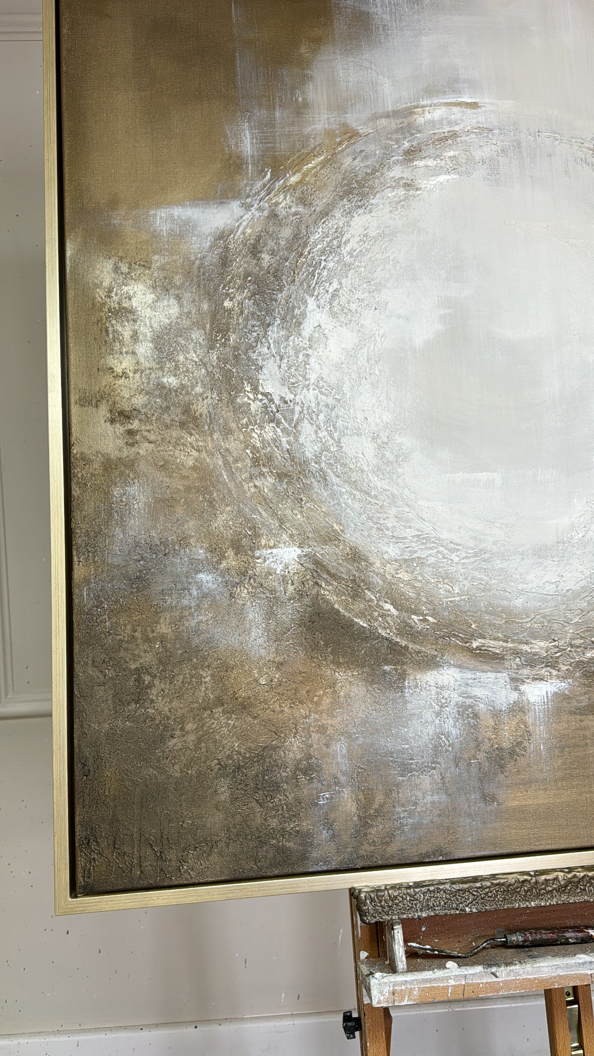 “What You Seek Is Seeking You " Original Artwork On Canvas 100x100cm