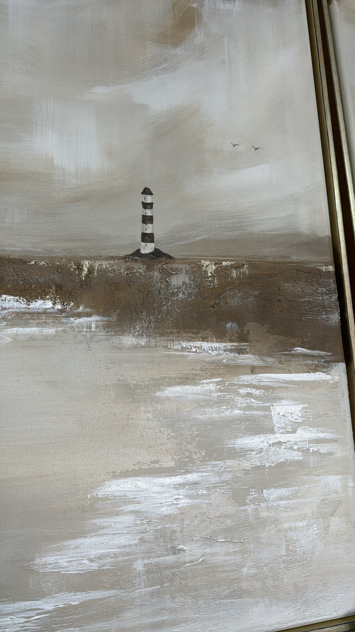 "I Will Leave The Light On - The Triptych" Original Artwork On Canvas 91x61cm per piece