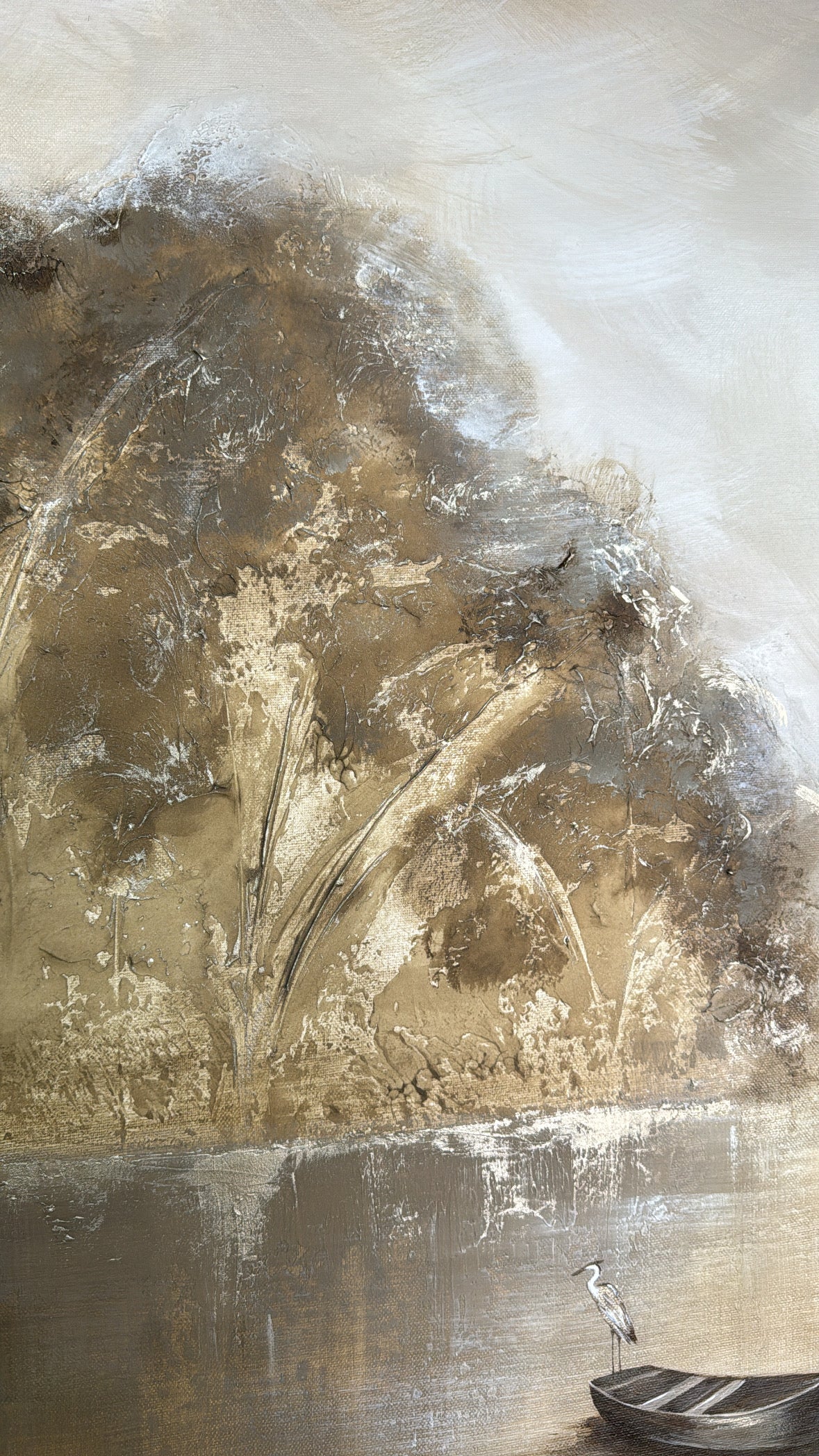 "Patience Is a Virtue" Original Artwork On Canvas 100x120cm