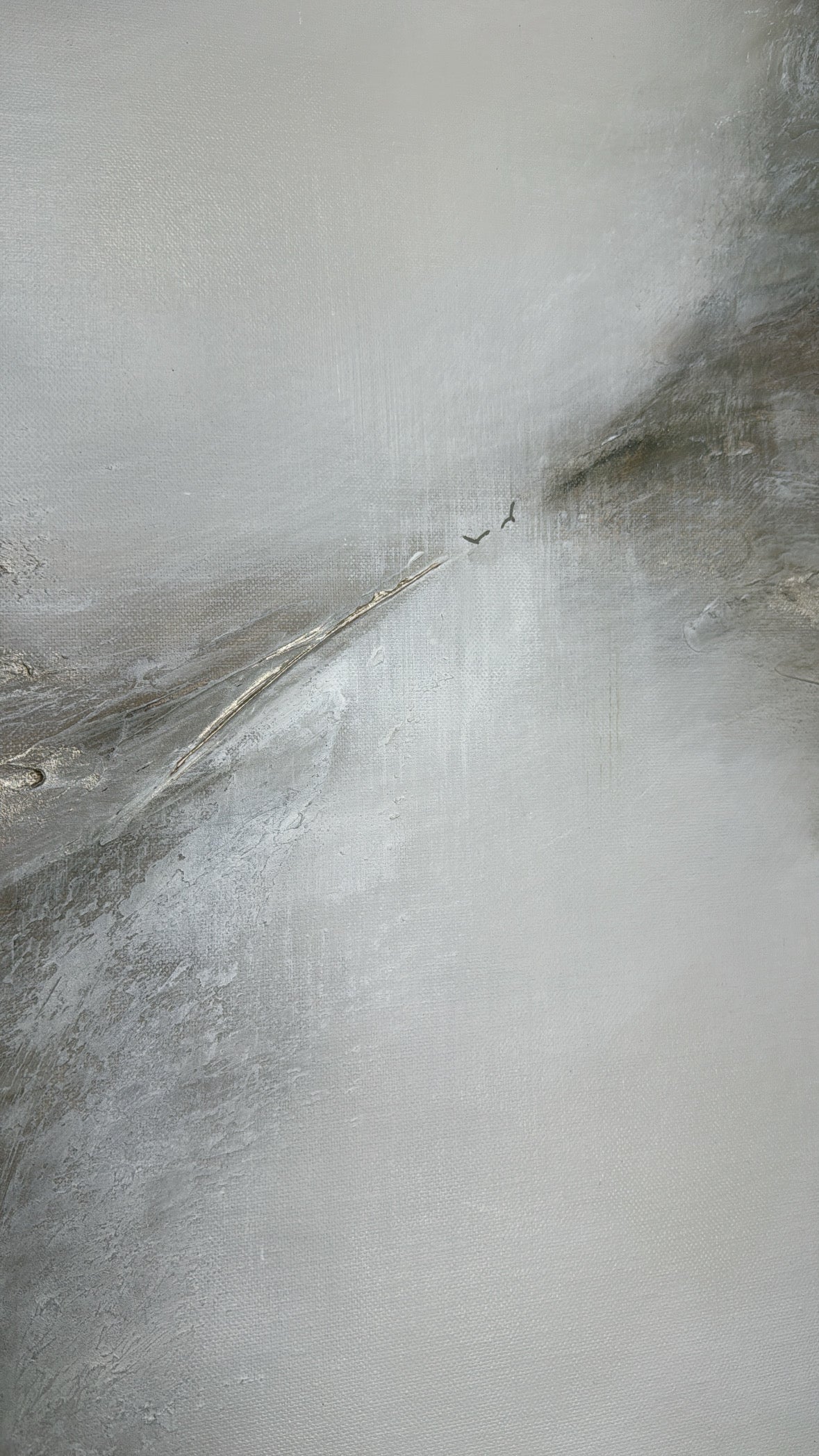 “Genesis (Kharki)" Original Artwork On Canvas 100x100cm