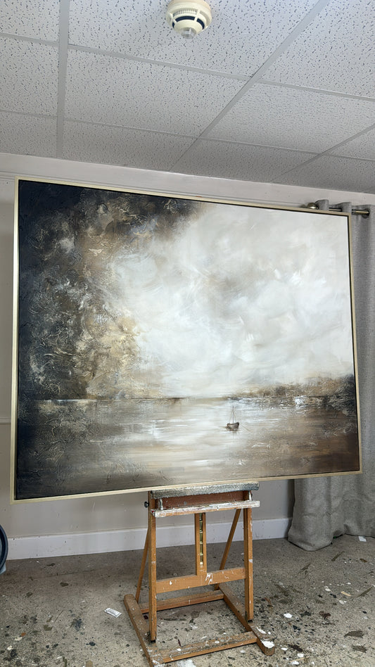 “Life Boat" Original Artwork On Canvas 120x150cm