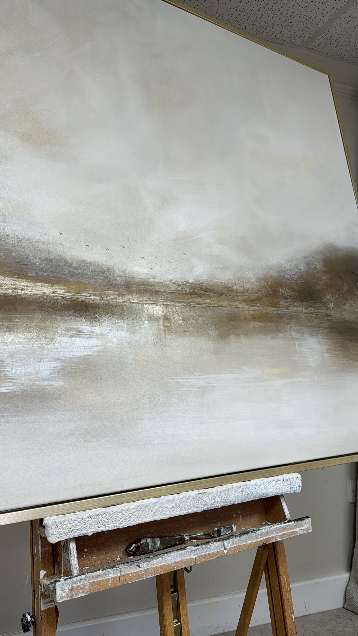 “Rising" Original Artwork On Canvas 120x100cm