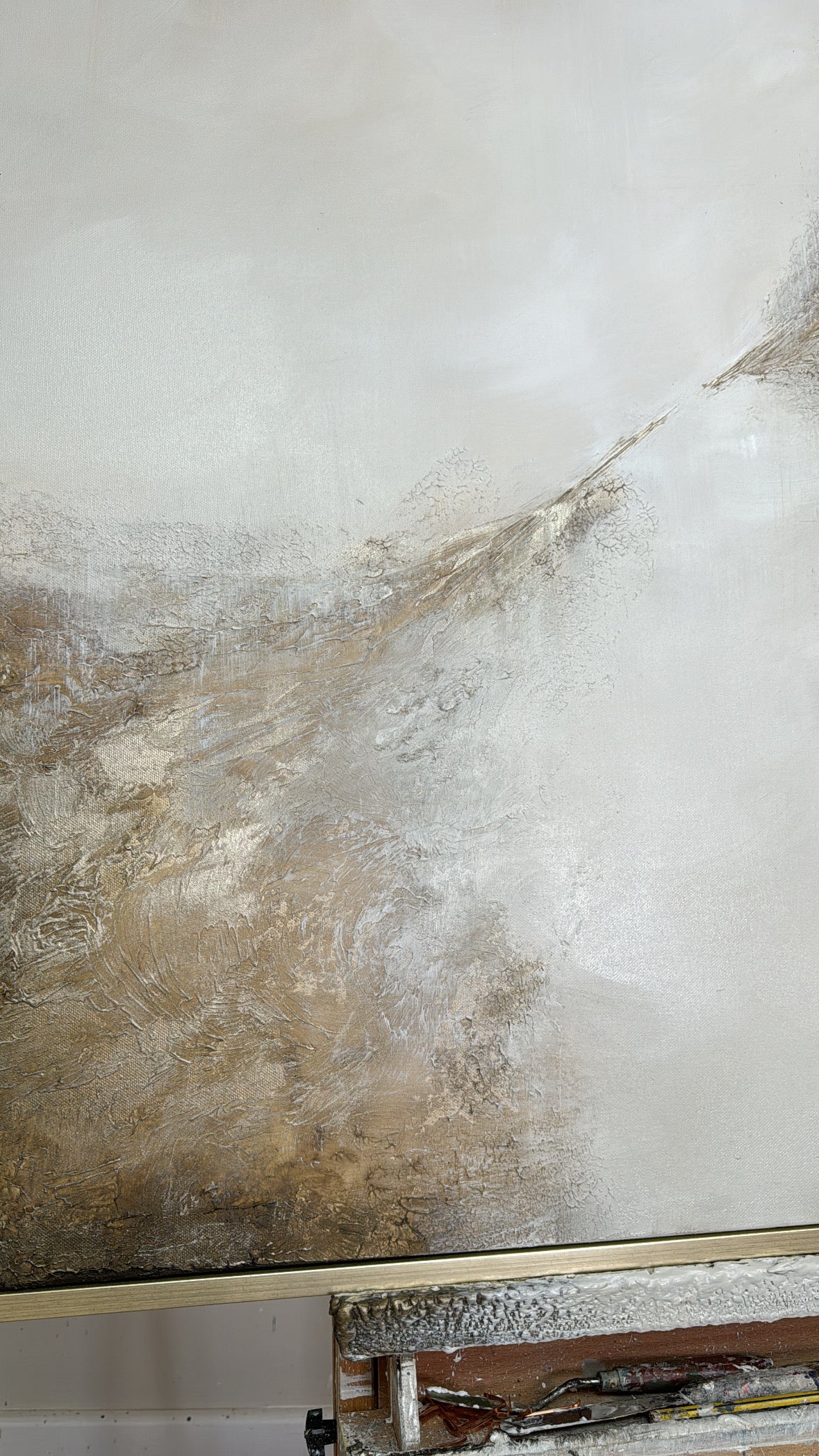 “Genesis - Nickel" Original Artwork On Canvas 100x100cm