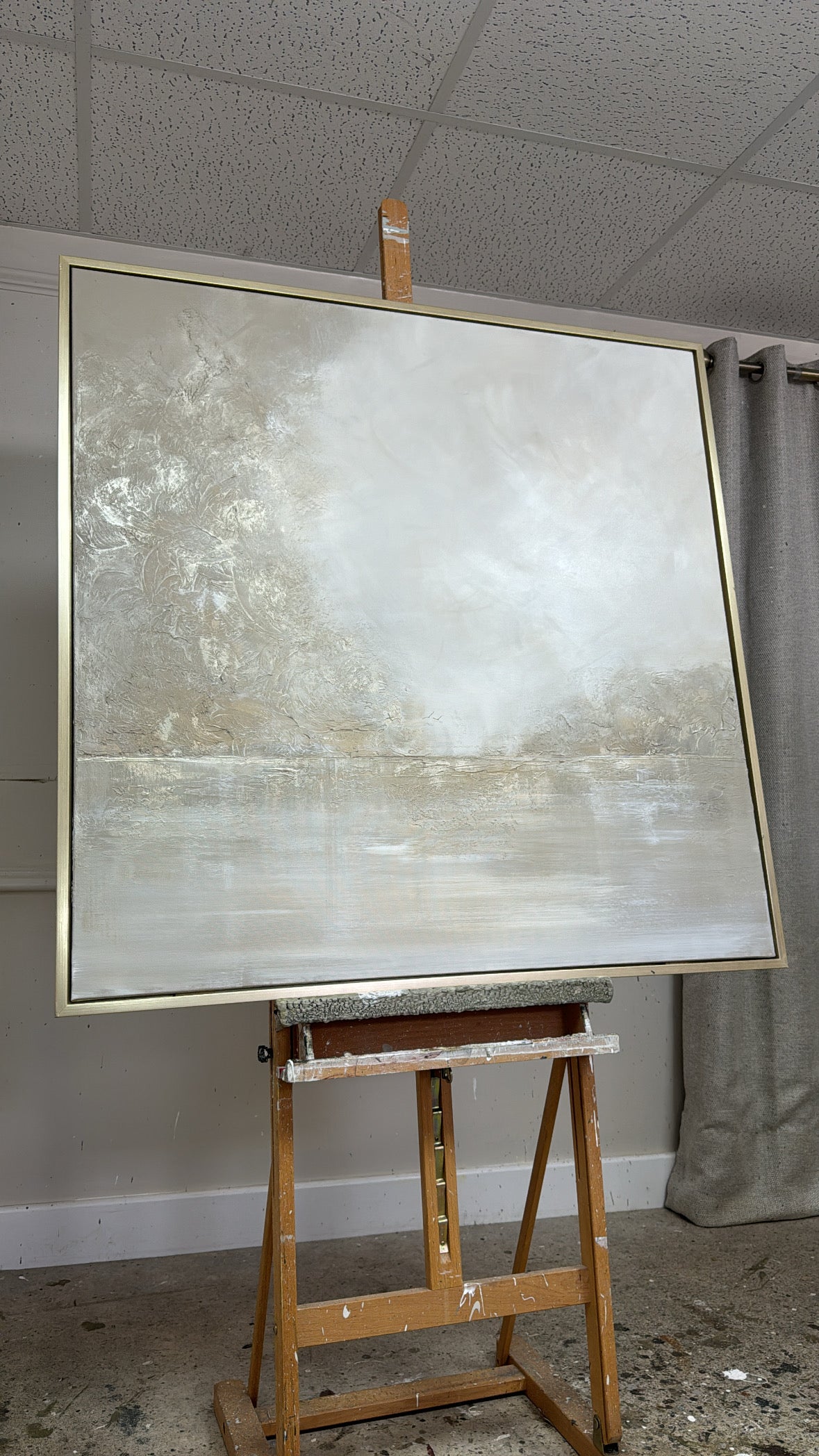 "Moon Dust" Original Artwork On Canvas 100x100cm