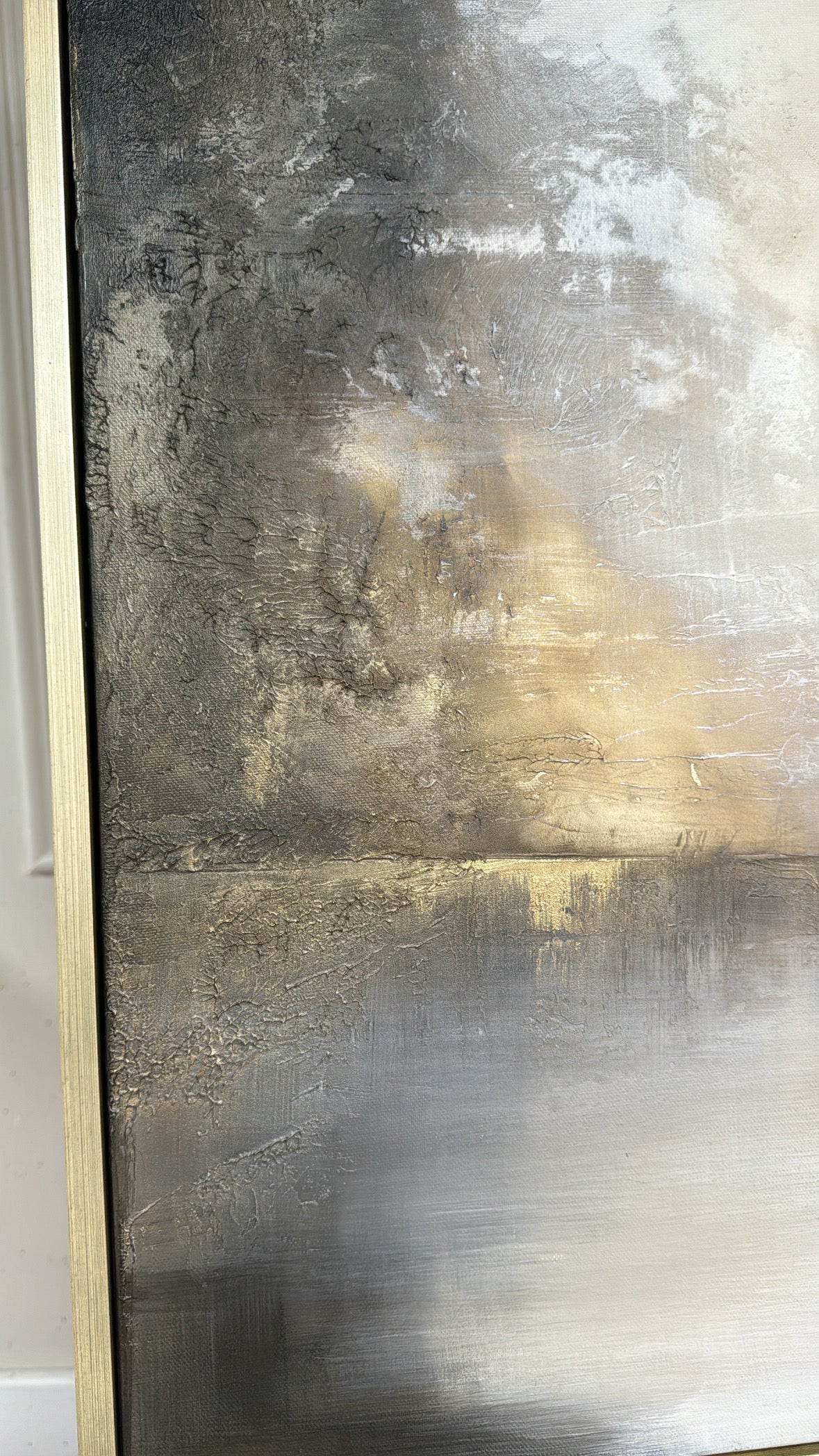 “Even In Darkness There Is Light" Original Artwork On Canvas 100x100cm