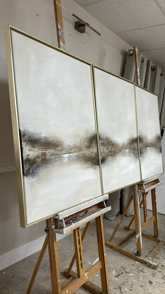 "Mapel - The Triptych" Original Artwork On Canvas 60x84cm per piece