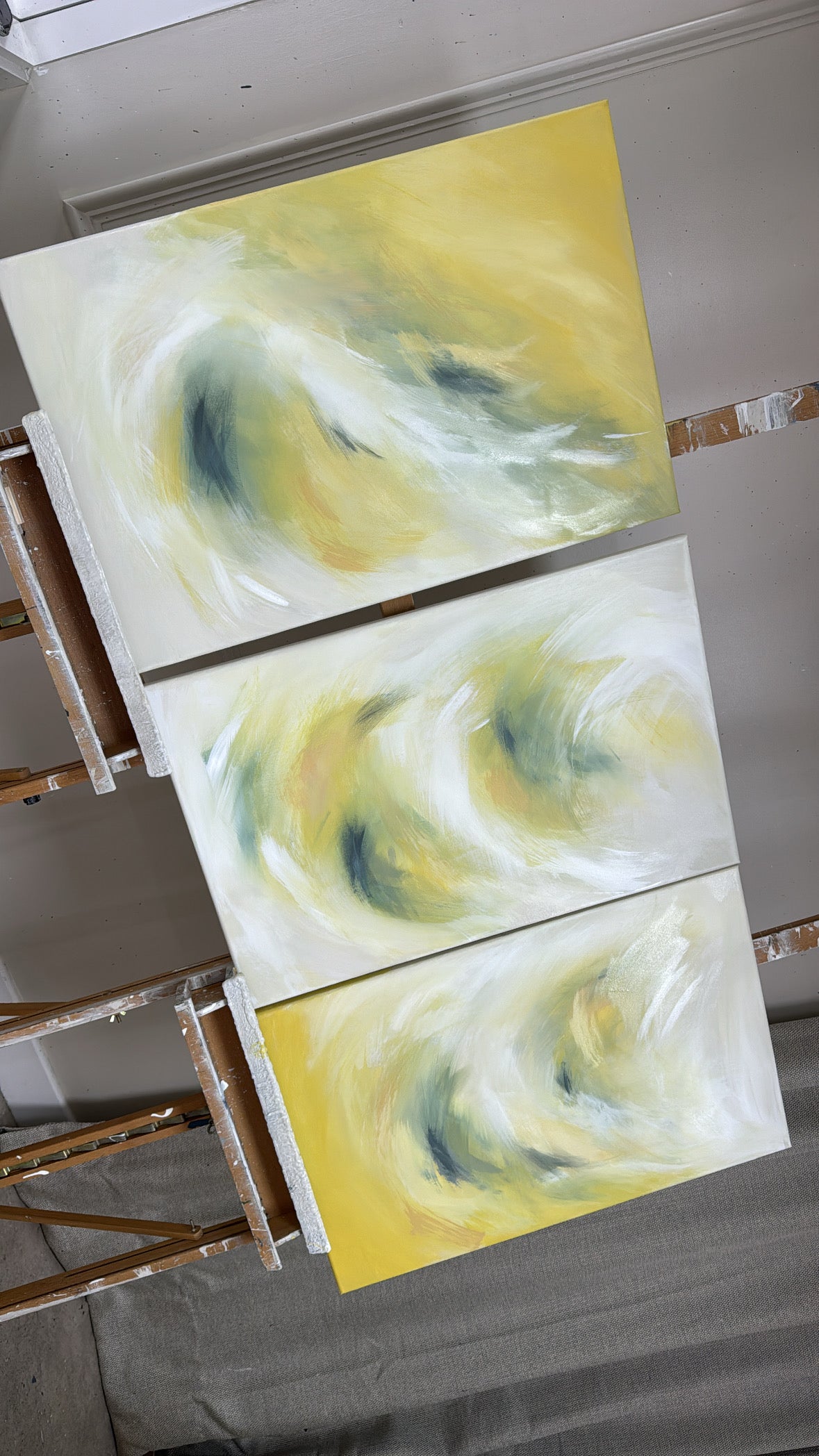 'Limoncello Trio' Original artwork on canvas