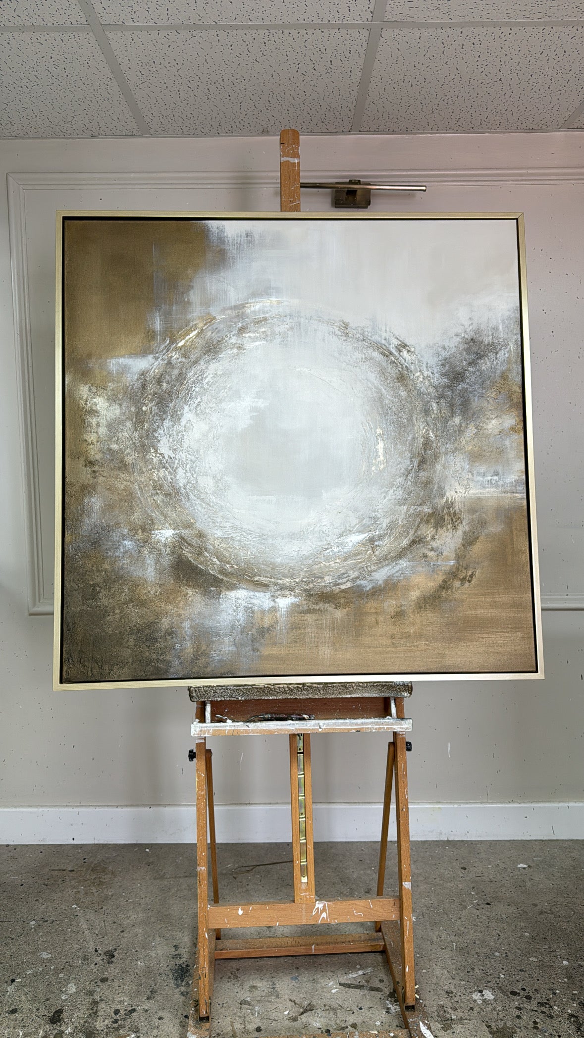 “What You Seek Is Seeking You " Original Artwork On Canvas 100x100cm