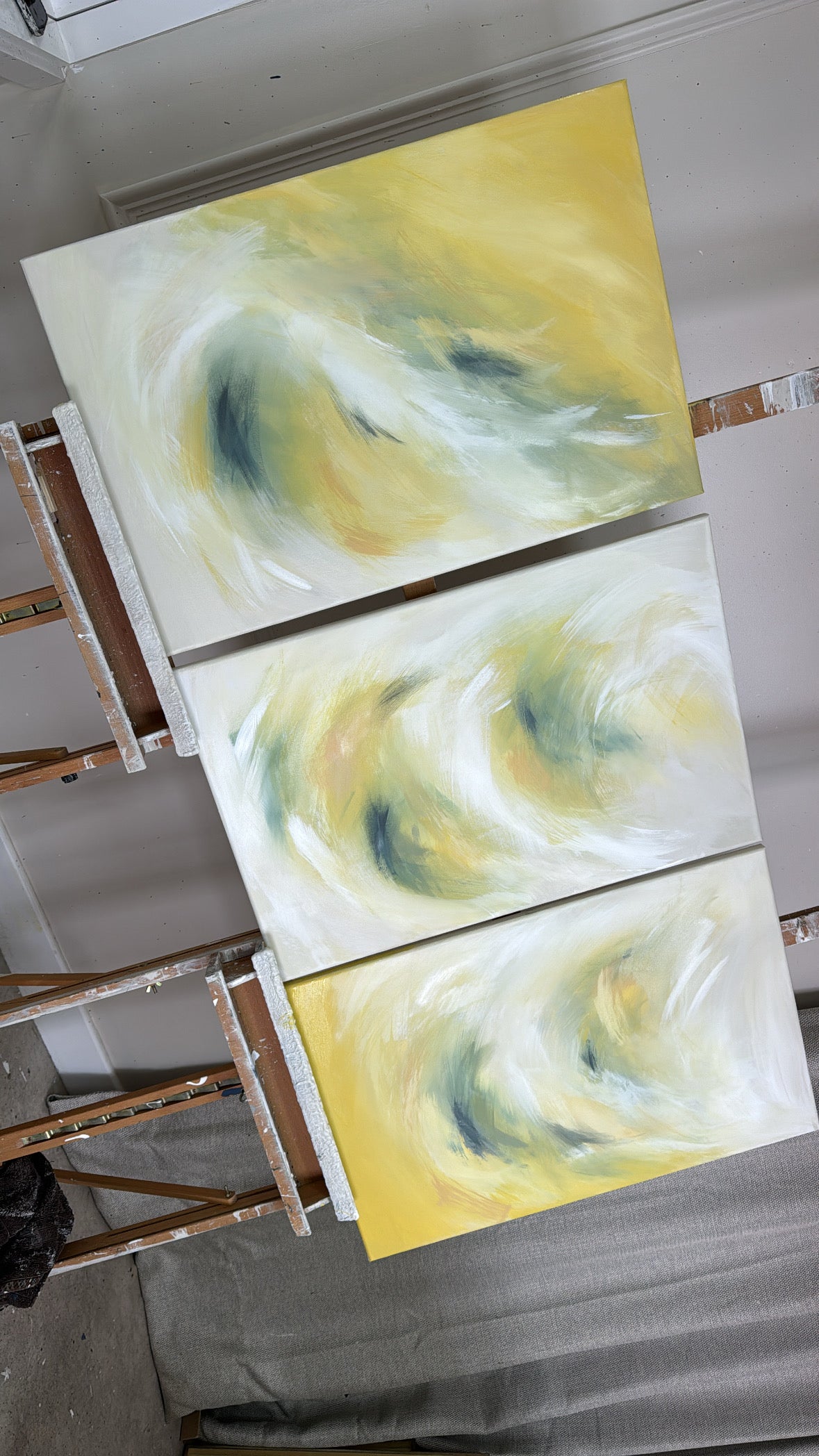 'Limoncello Trio' Original artwork on canvas