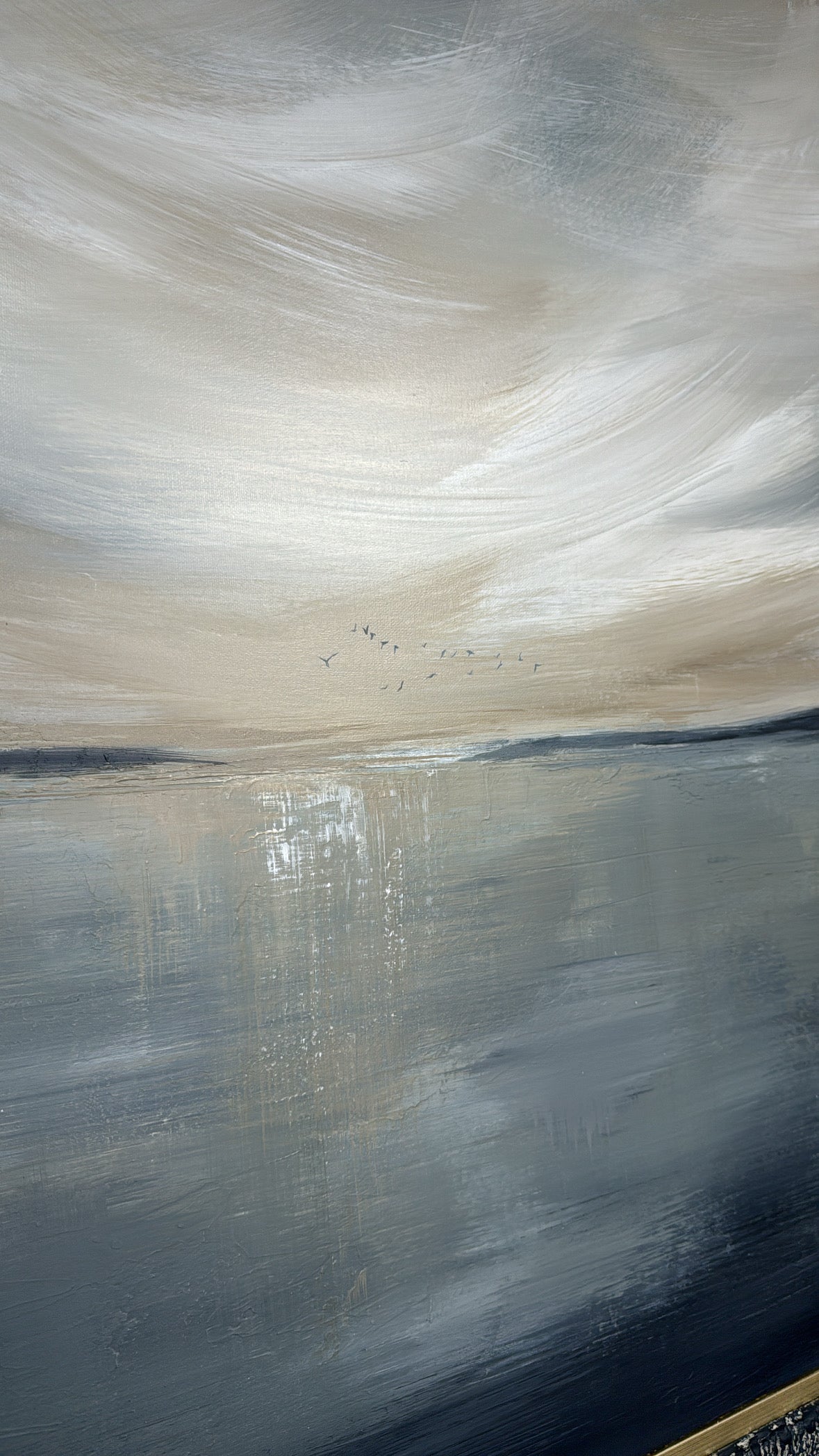'Love That Drowns Oceans' Original Artwork On Canvas - As Seen