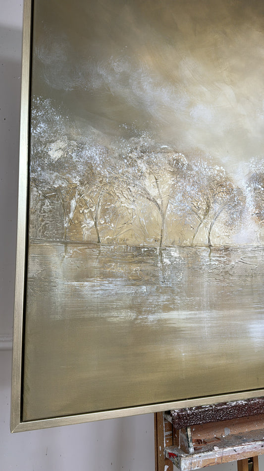 “The Woods” Original Artwork On Canvas 100x100cm