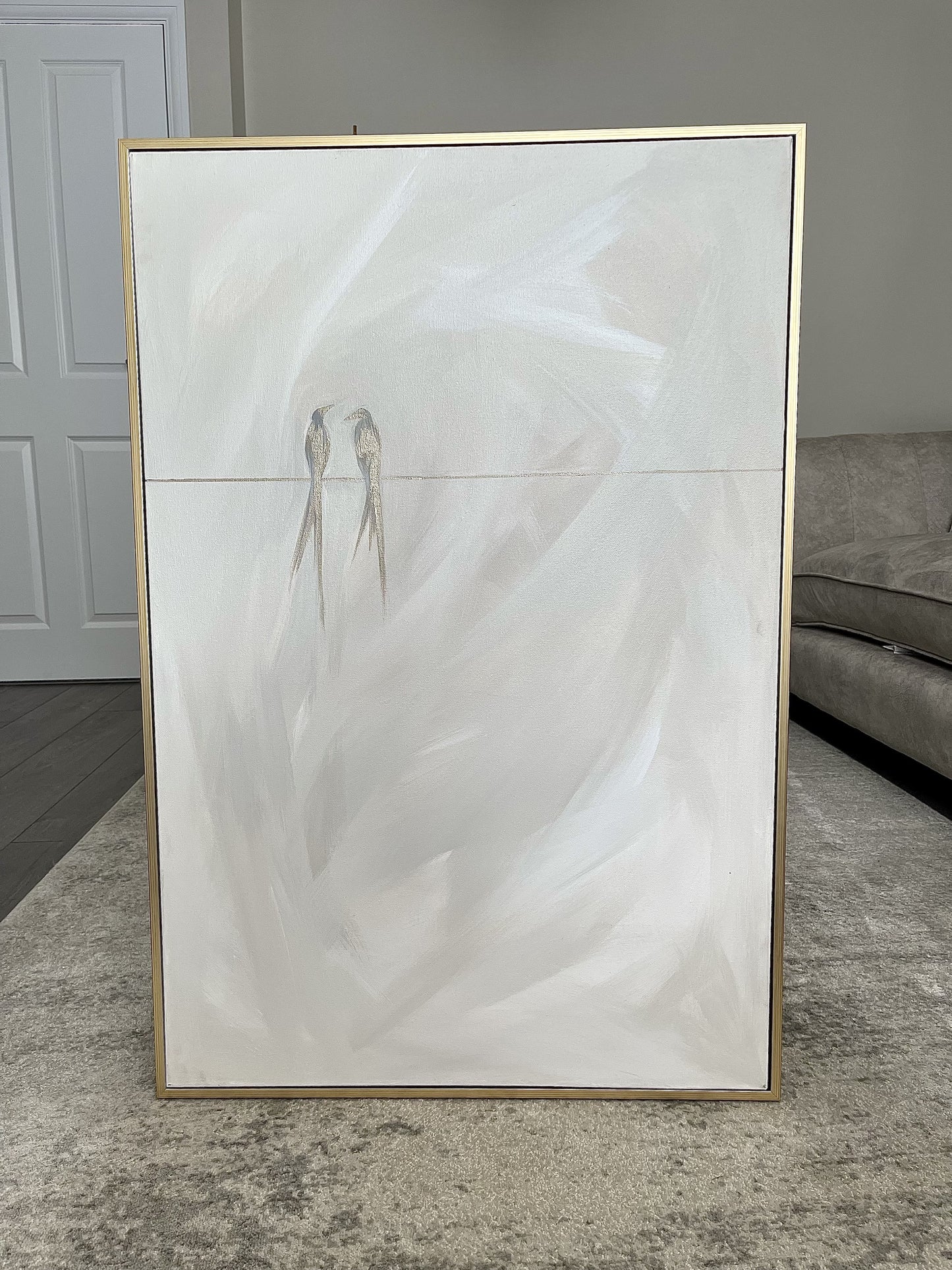 'Two For Joy' Original Artwork on canvas - As seen