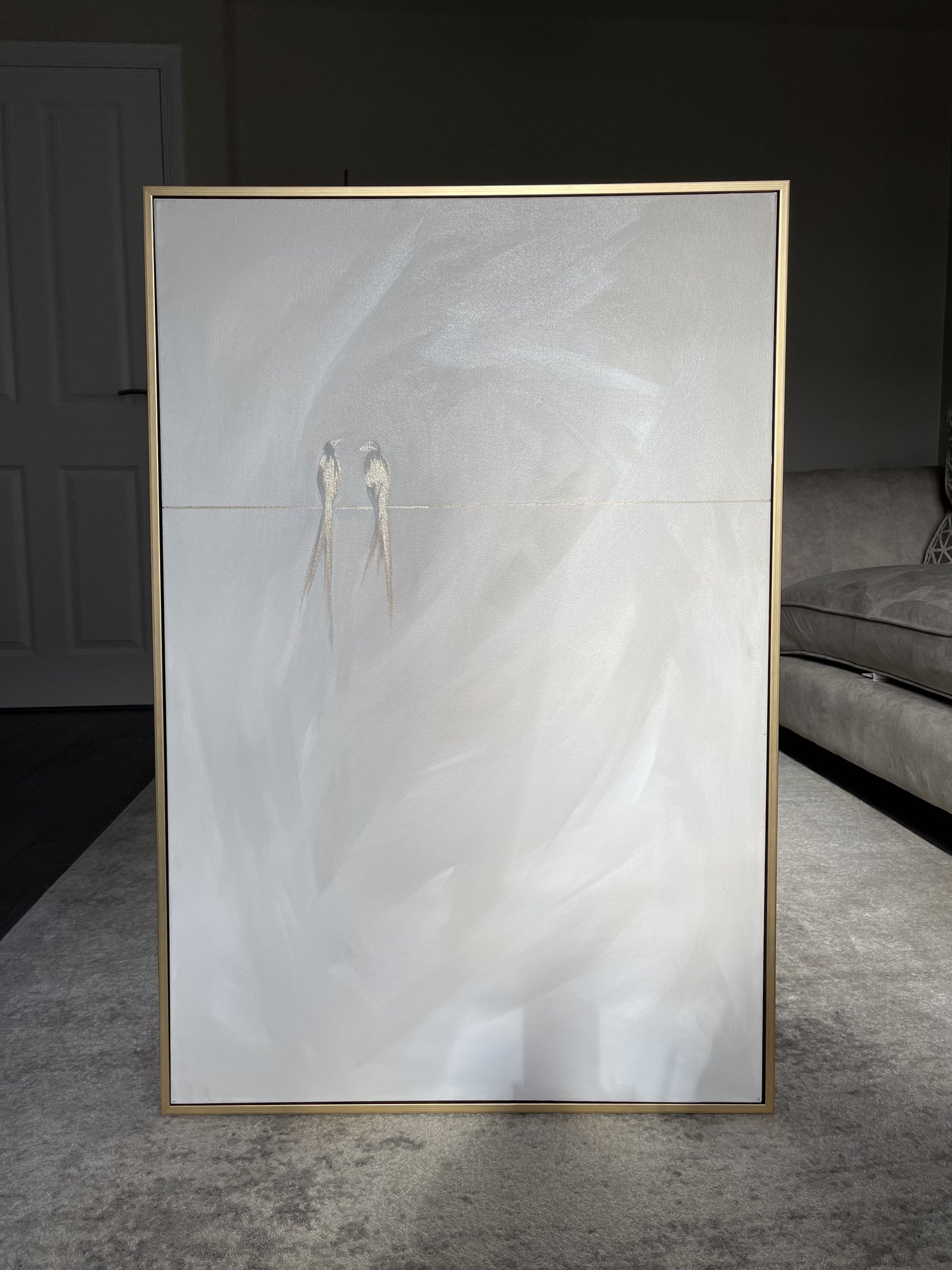 'Two For Joy' Original Artwork on canvas - As seen