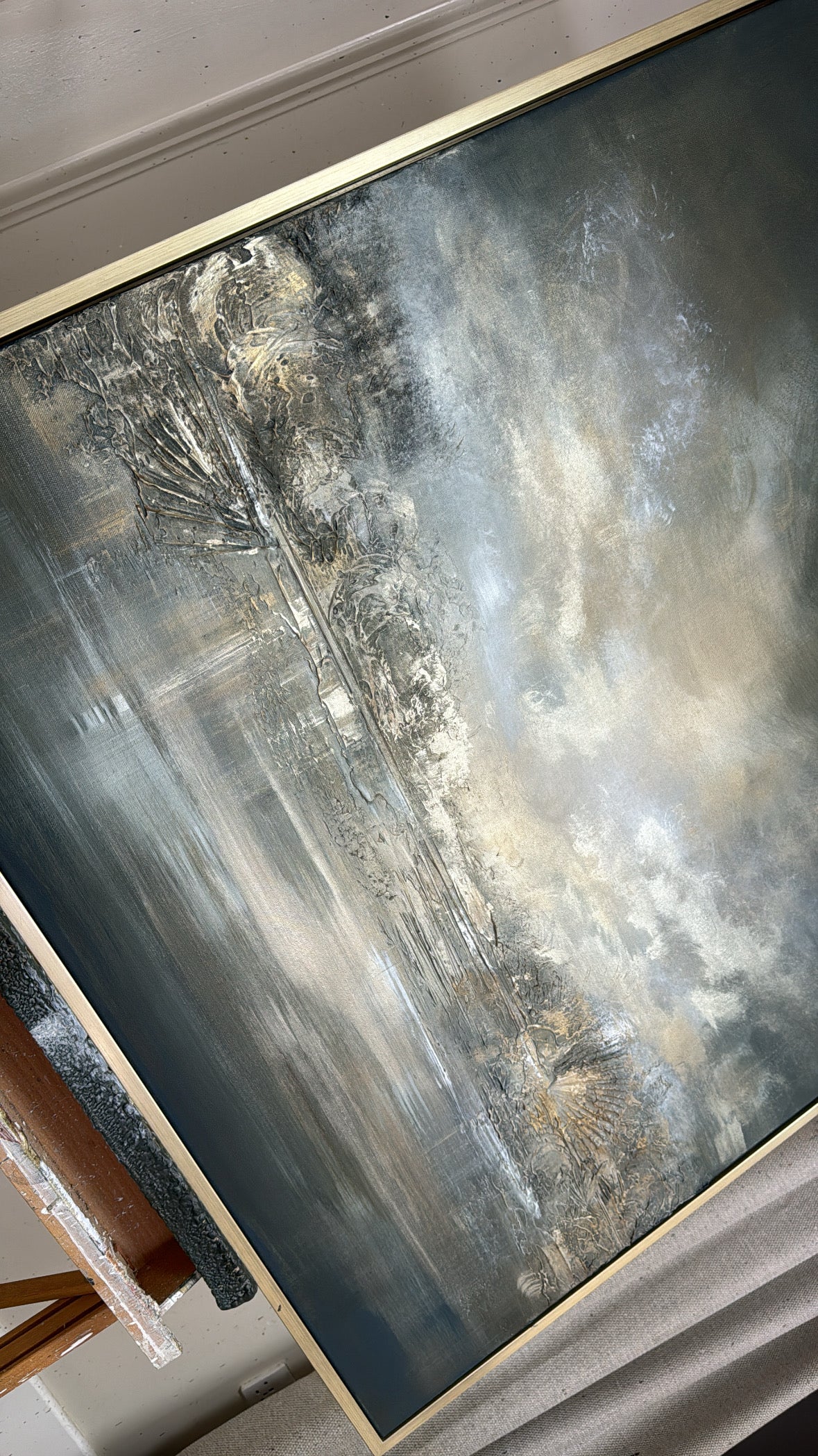 "Midnight" Original Artwork On Canvas 100x100cm