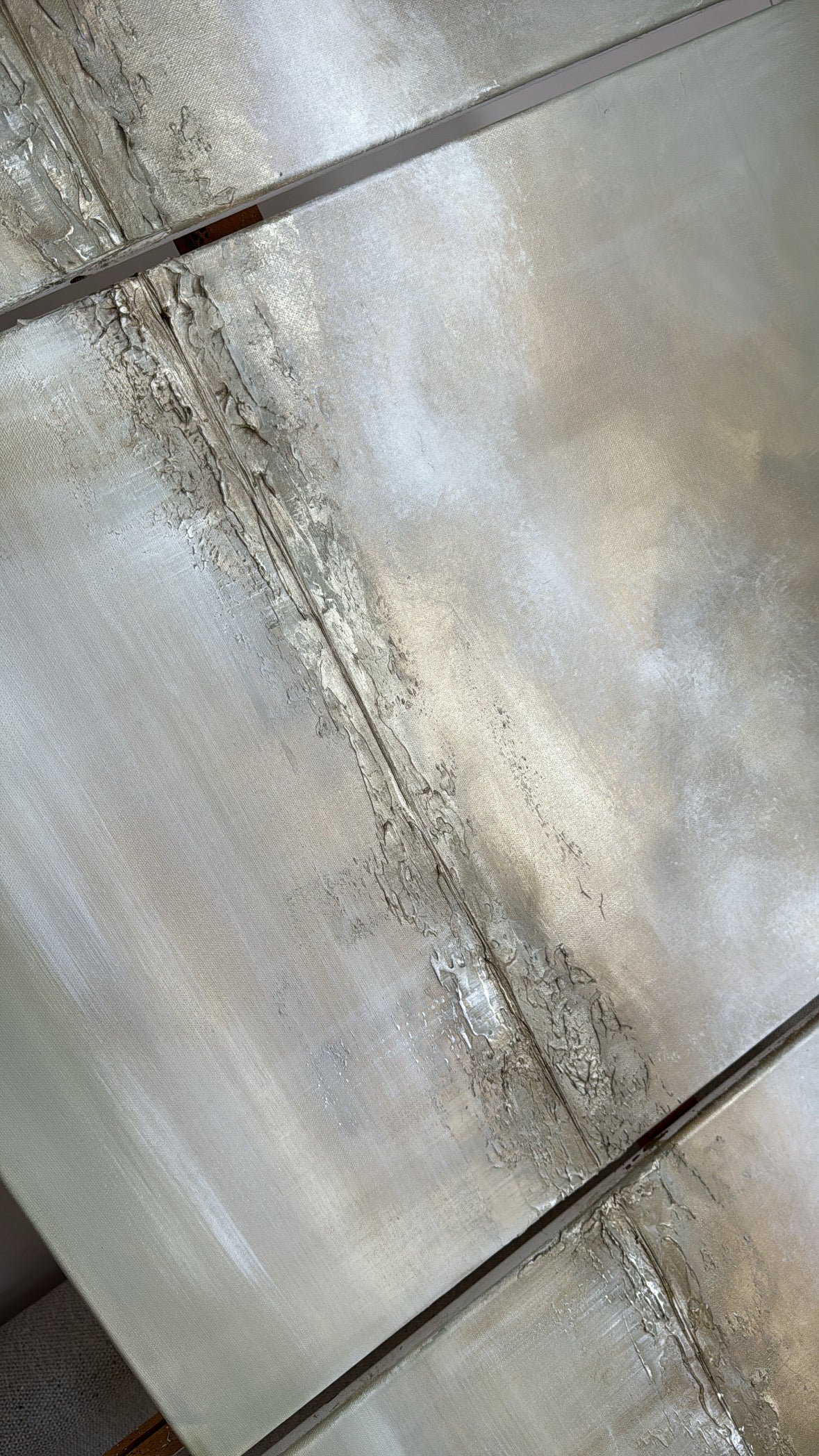 “Sage Skies” Original Artwork On Canvas - 3 no 59x84cm