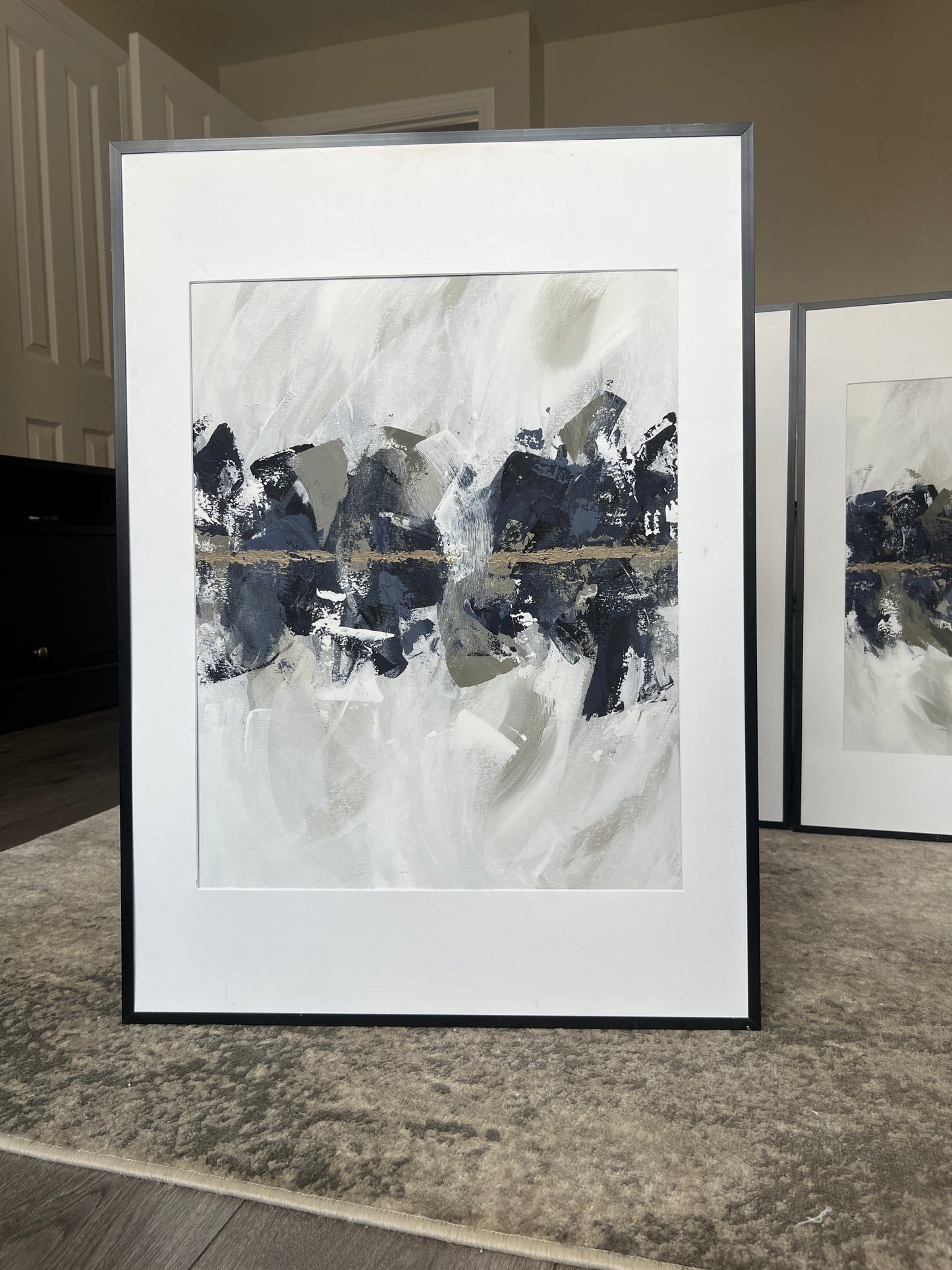 The Trio or Duo of  'Indigo' Fine Art Prints