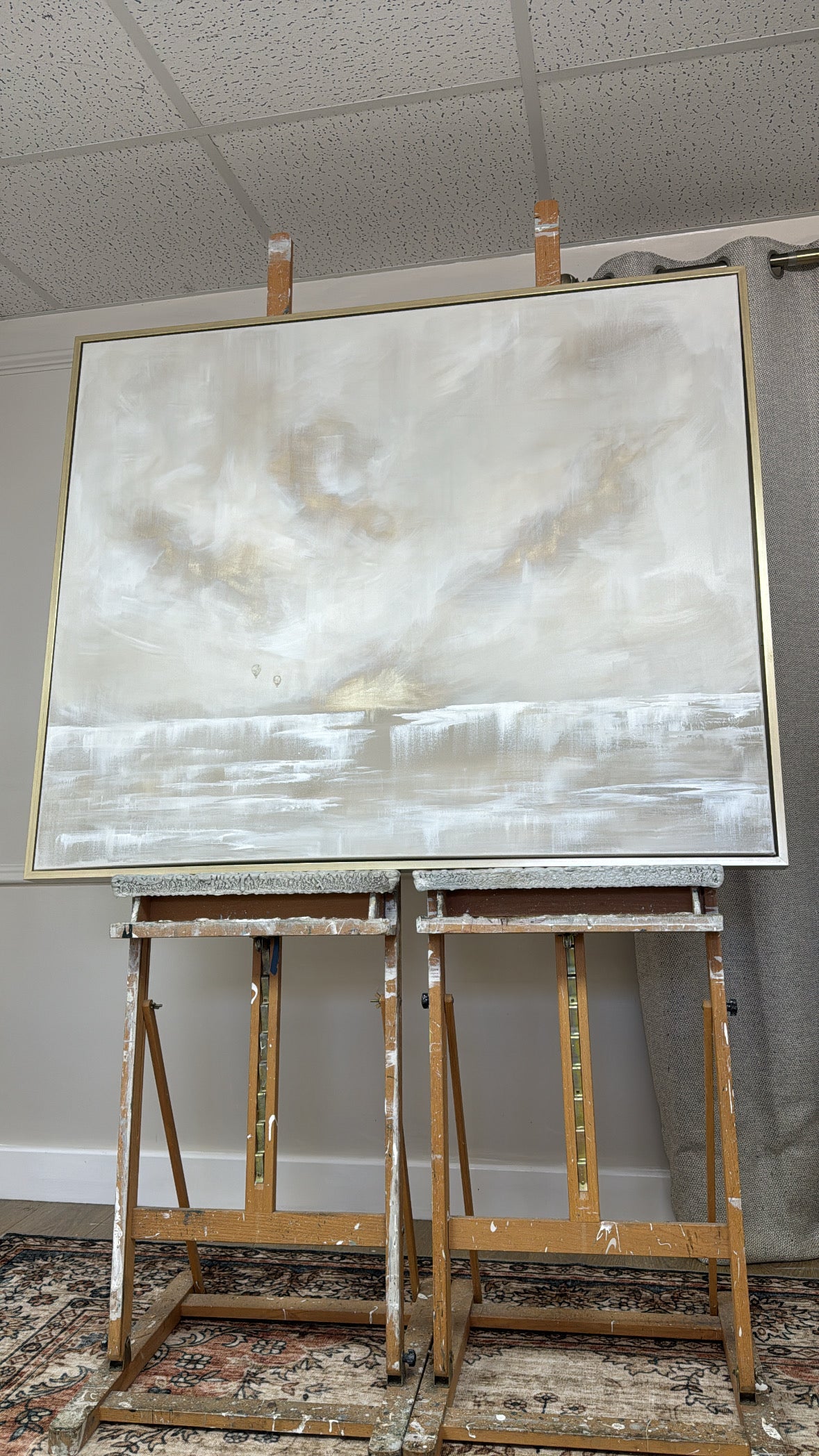 “Sky high” Original Artwork On Canvas 100x120cm