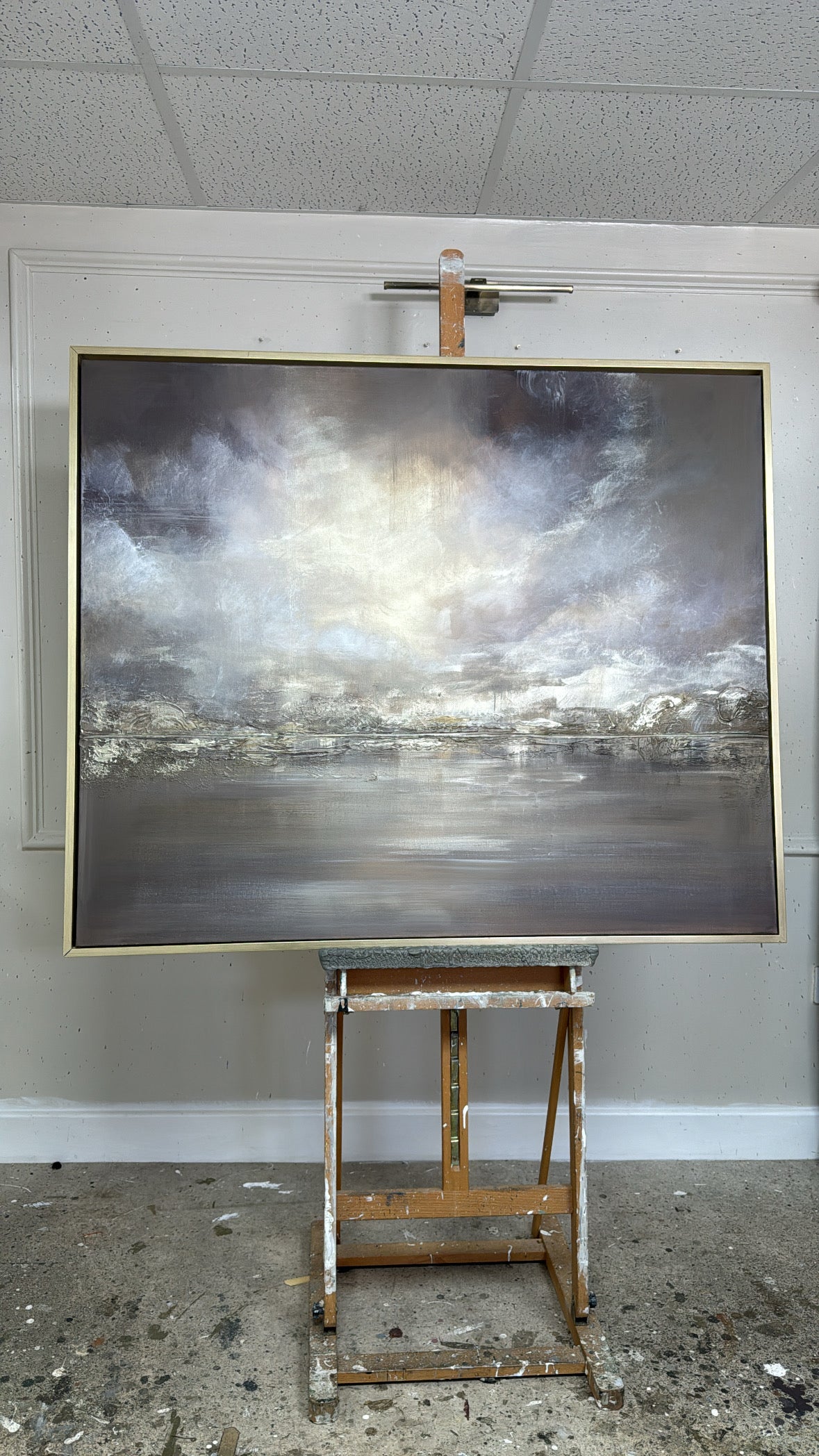 “Violet Hour” Original Artwork On Canvas 100x120cm