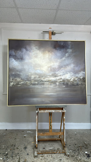 “Violet Hour” Original Artwork On Canvas 100x120cm
