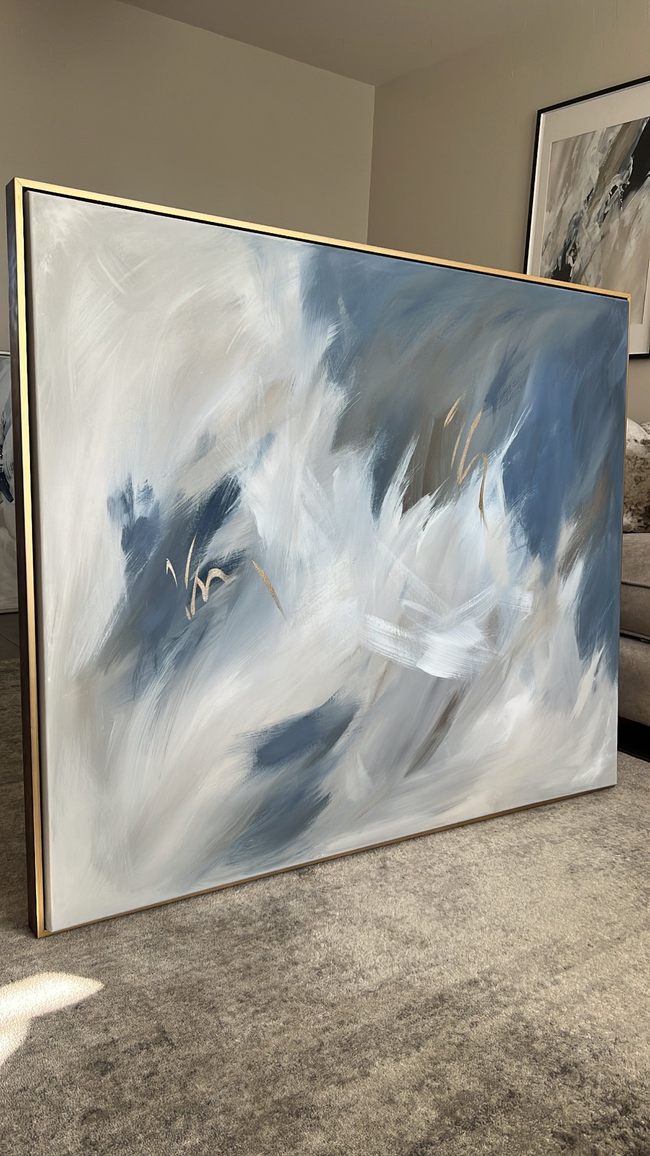 Halcyon - Original Artwork on Canvas - As seen