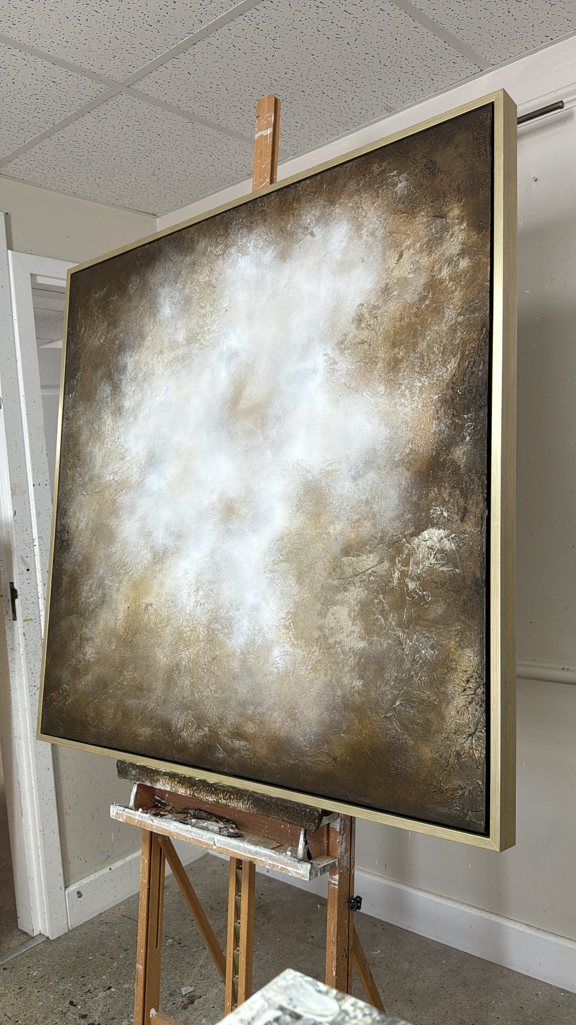 “Realm I - The Foundation" Original Artwork On Canvas 100x100cm