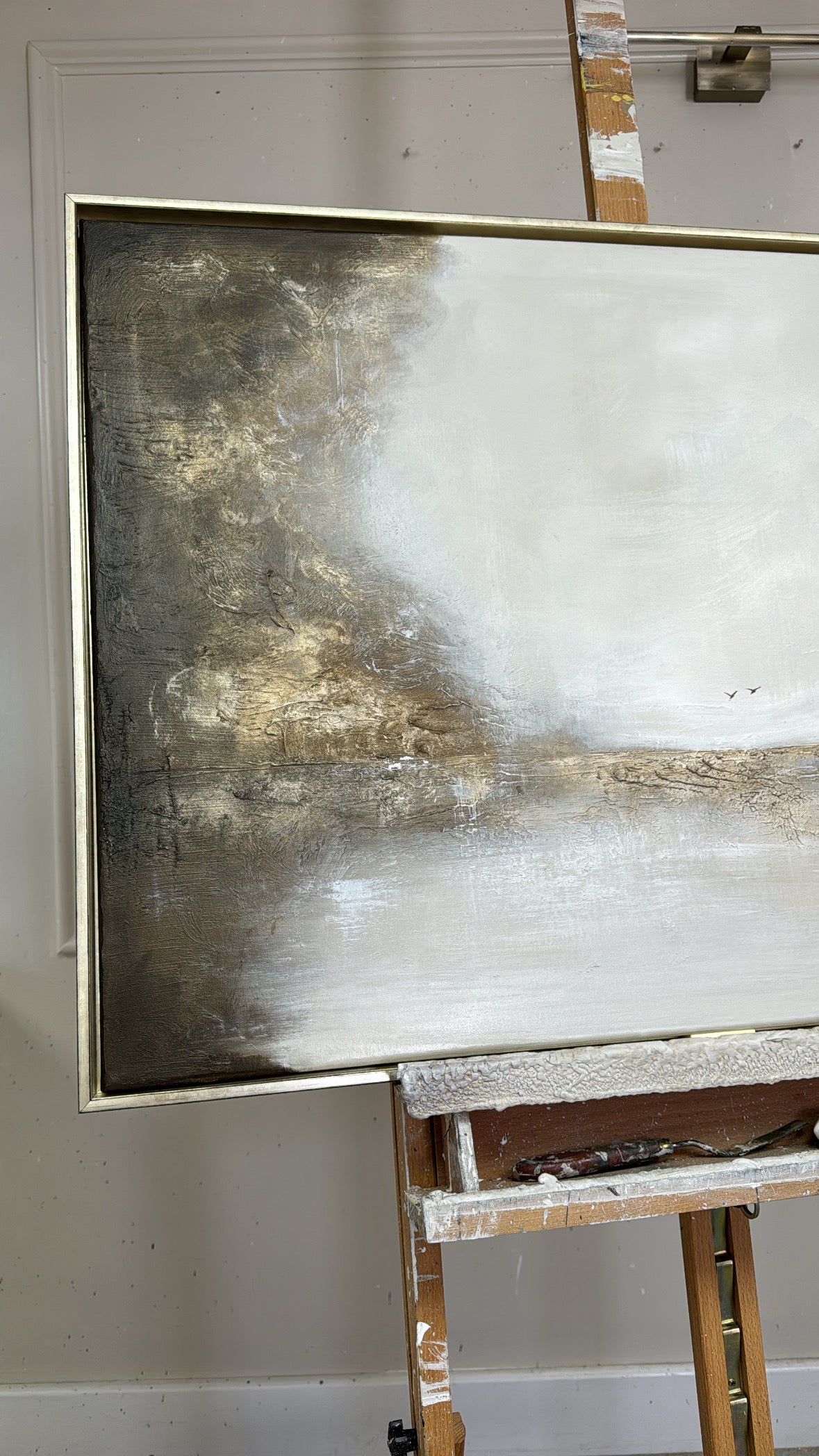 “Even In Darkness There Is Light lll "  Original Artwork On Canvas 60x84cm