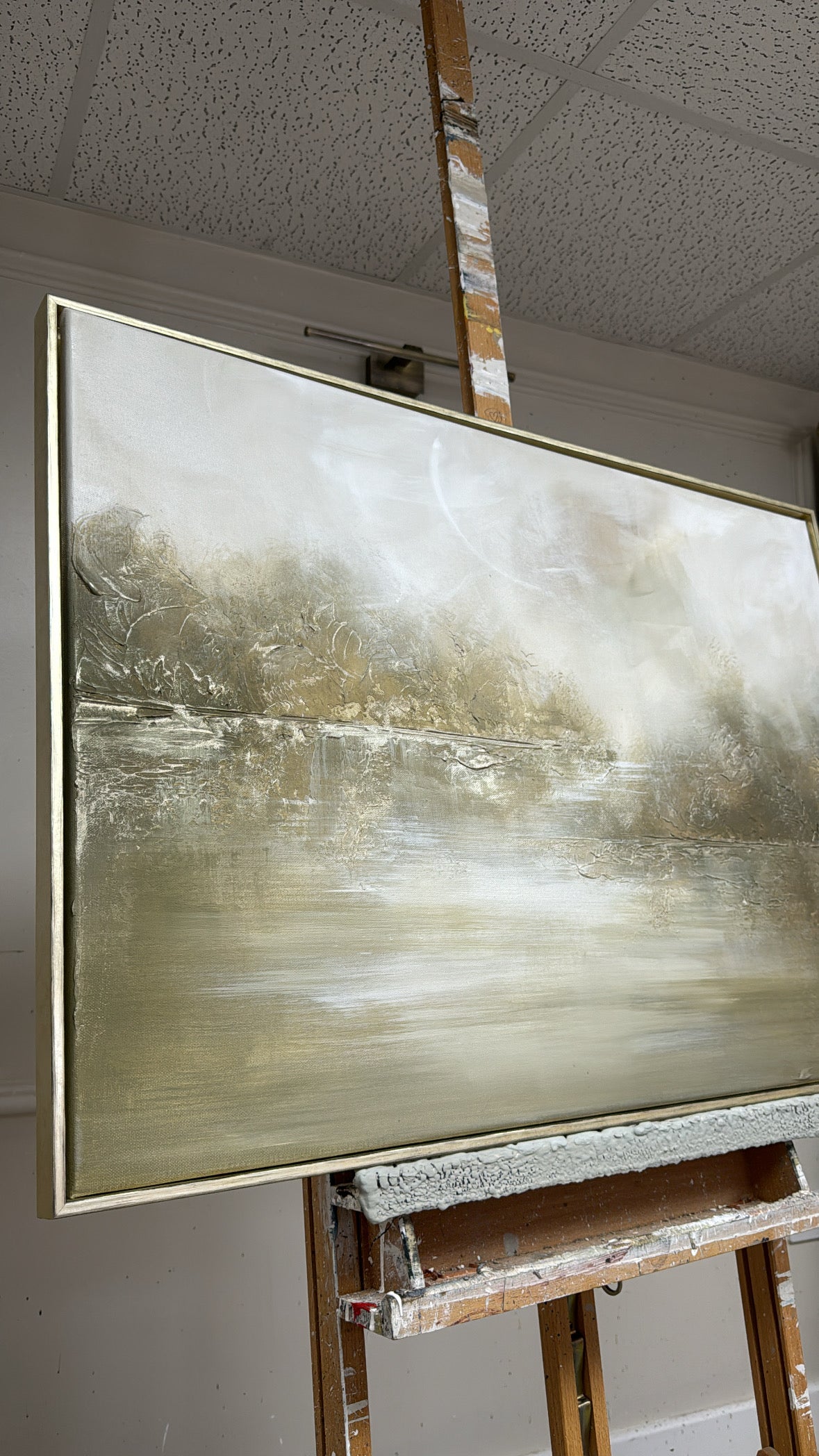 “Estuary" Original Artwork On Canvas 59x84cm