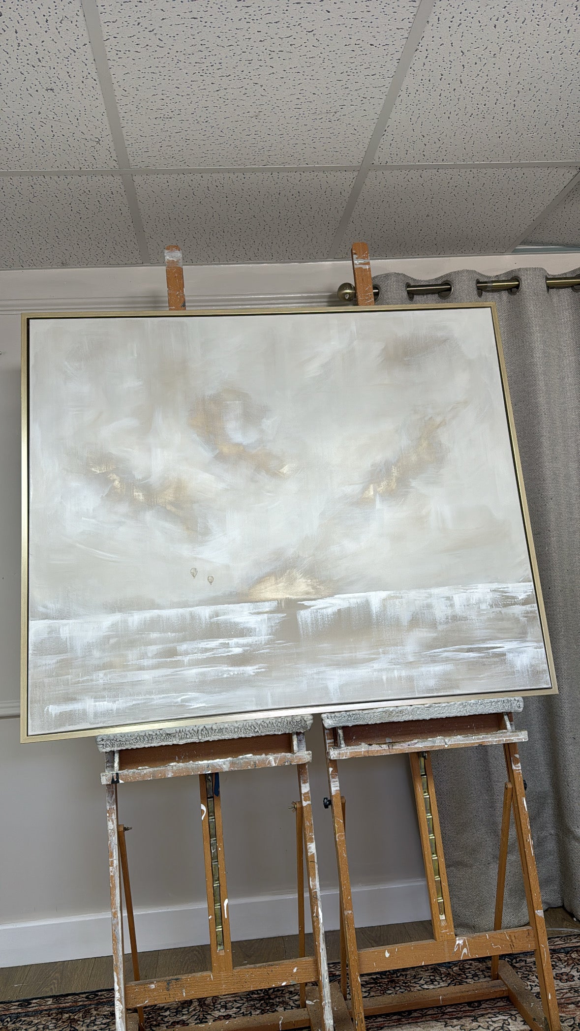“Sky high” Original Artwork On Canvas 100x120cm