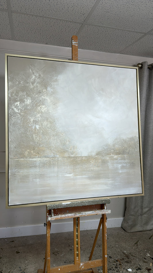 "Moon Dust" Original Artwork On Canvas 100x100cm