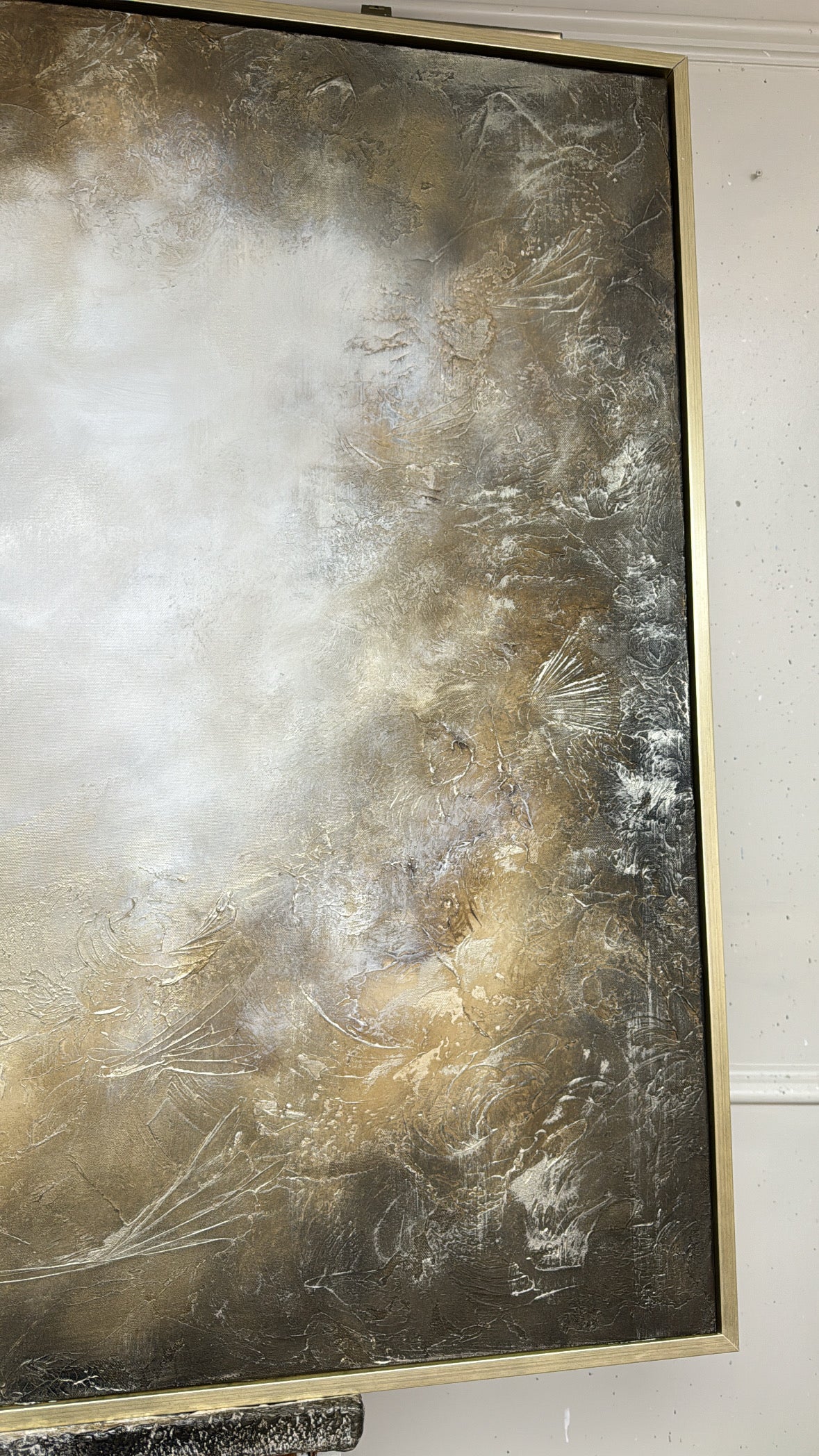 “The Light At The End Of The Tunnel" Original Artwork On Canvas 100x100cm