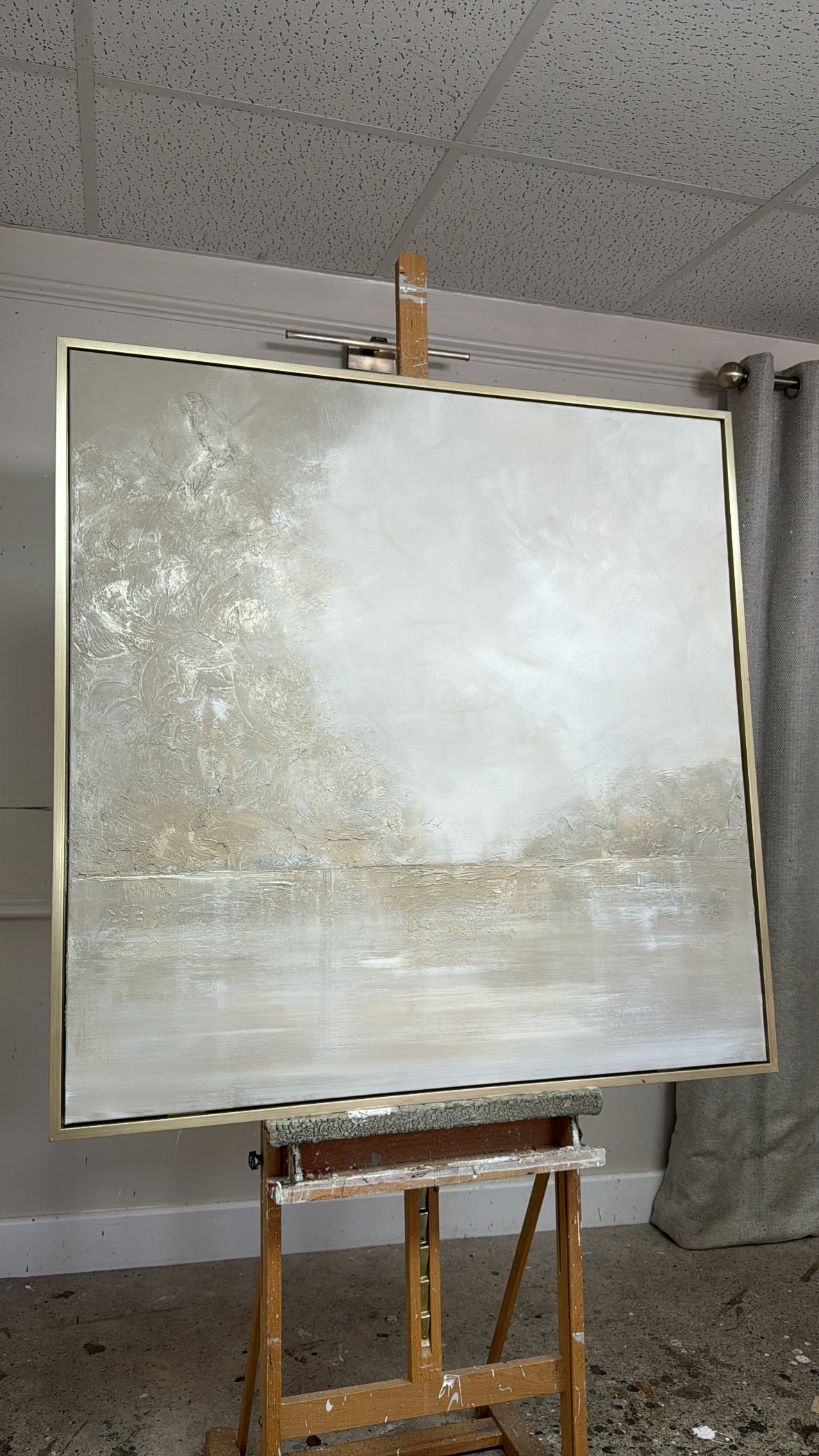 "Moon Dust" Original Artwork On Canvas 100x100cm