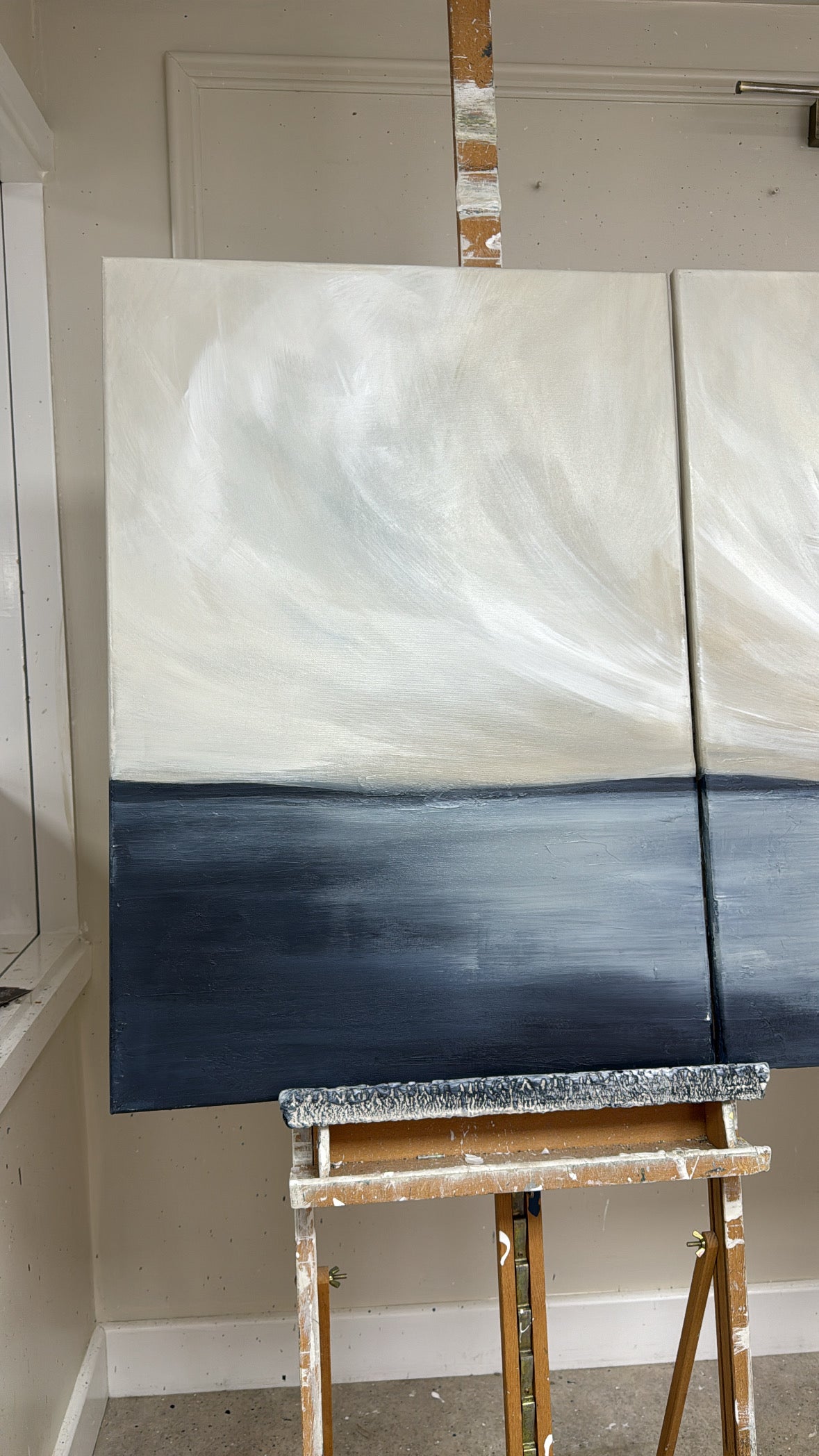 'Window To The Sea' Original artwork on canvas