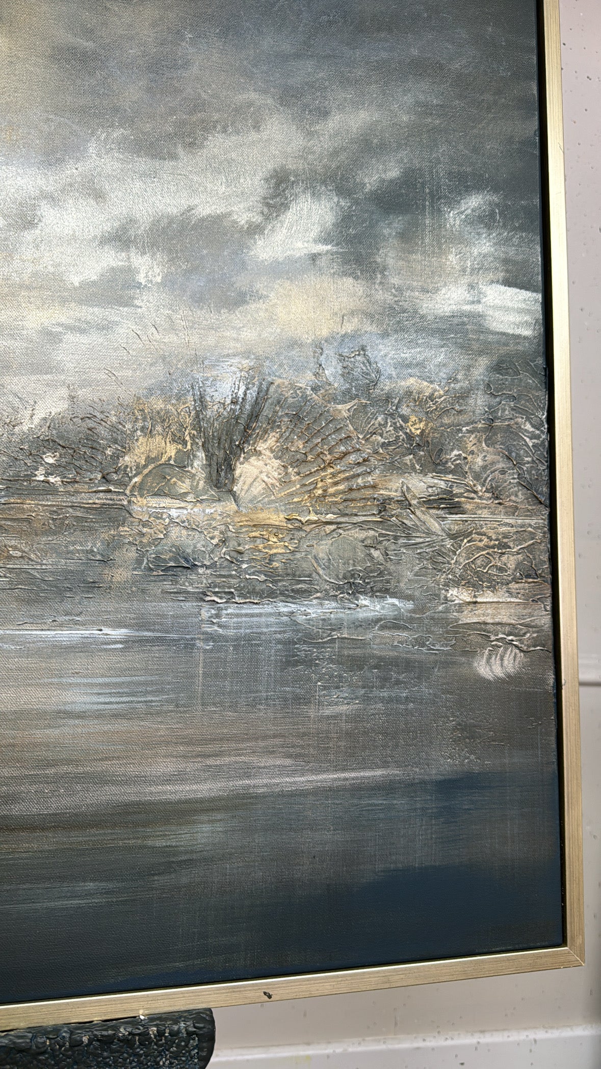 "Midnight" Original Artwork On Canvas 100x100cm