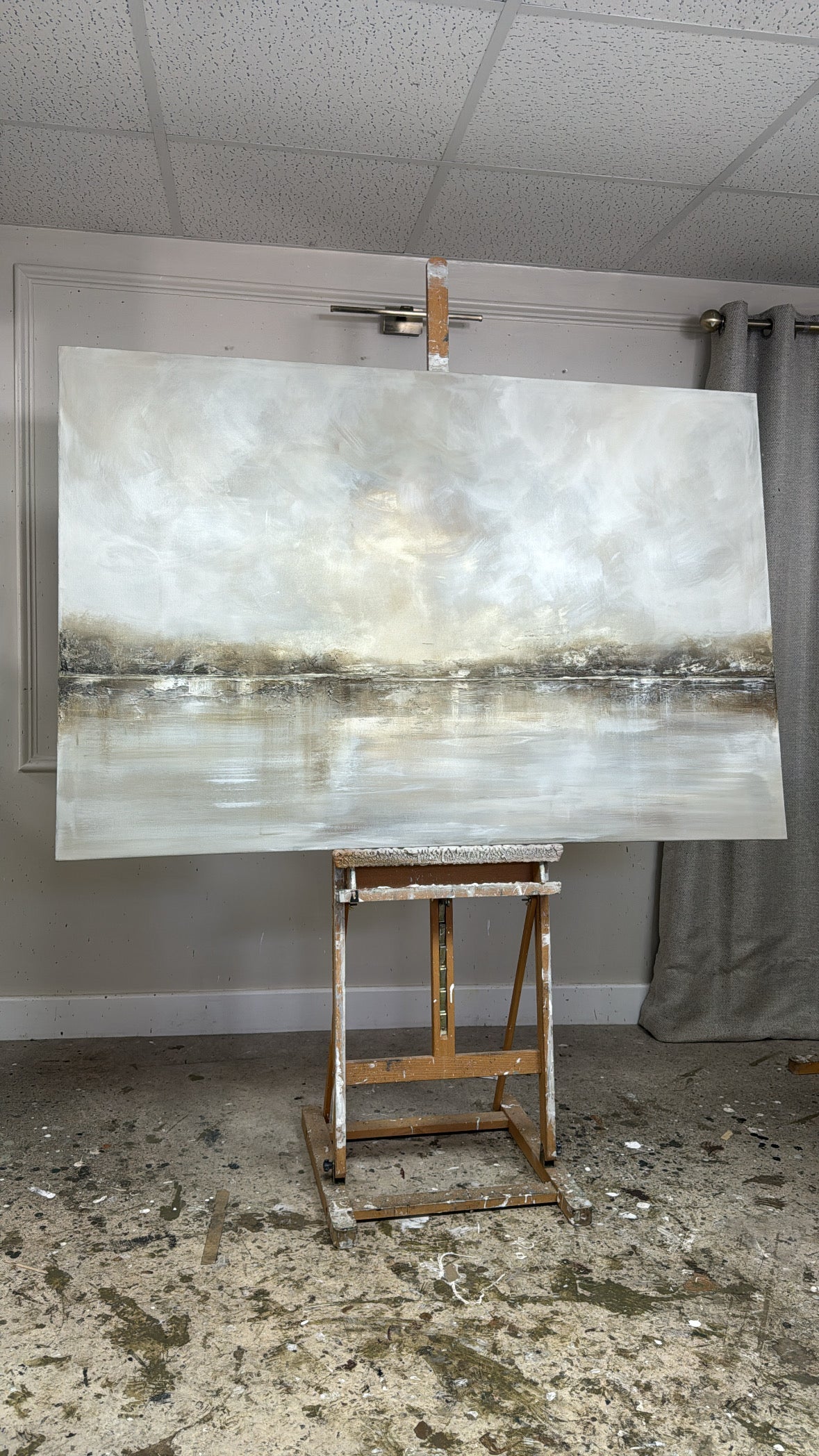 “The Quiet Before” Original Artwork On Canvas 100x150cm