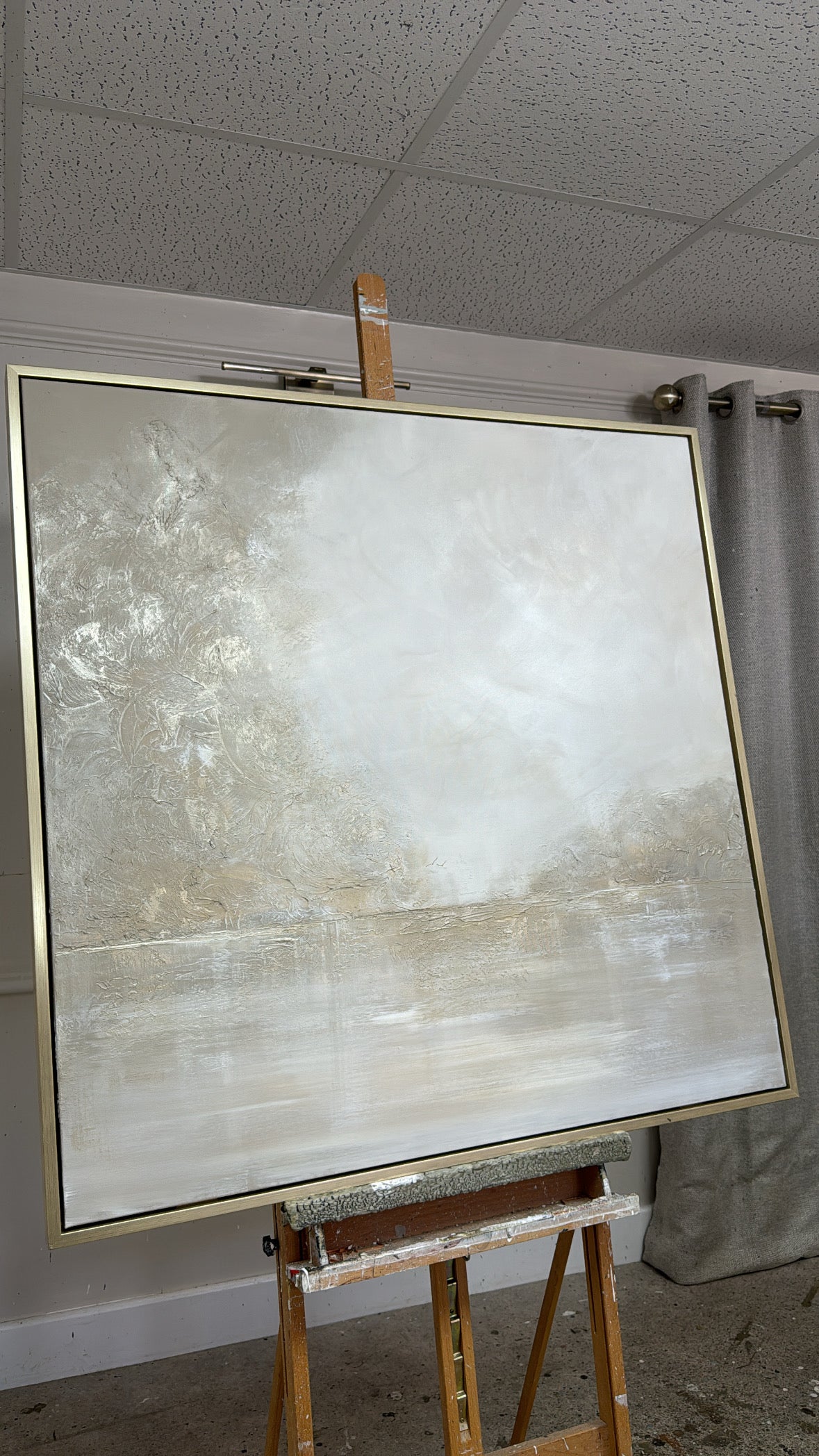 "Moon Dust" Original Artwork On Canvas 100x100cm
