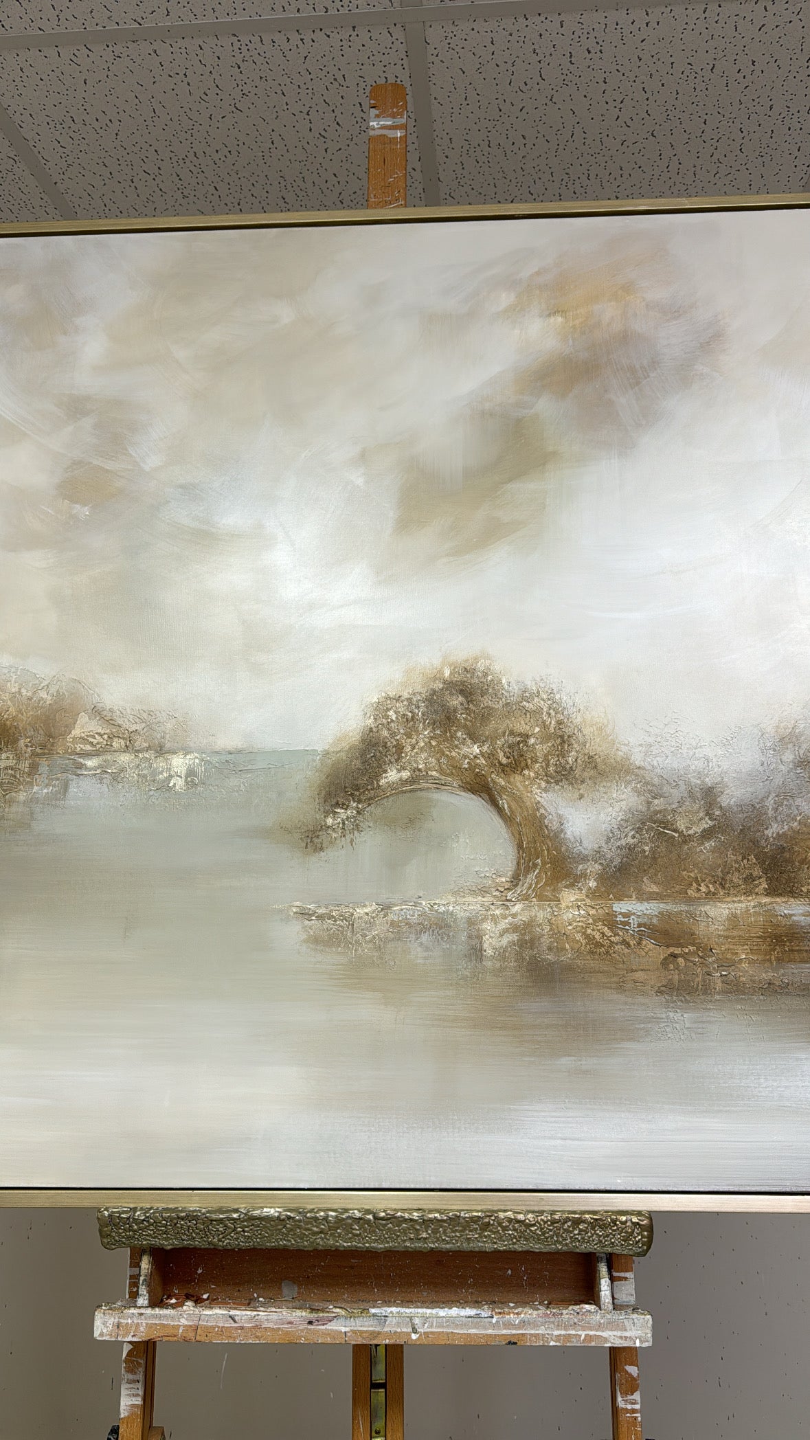 “Trial tree scape” Original Artwork On Canvas 120x100cm