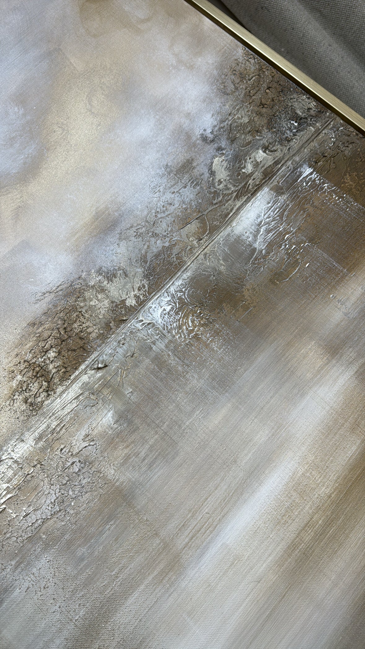 “Gilded Light” Original Artwork On Canvas  100x100cm