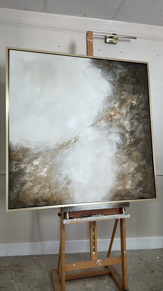 “Genesis - Nickel" Original Artwork On Canvas 100x100cm