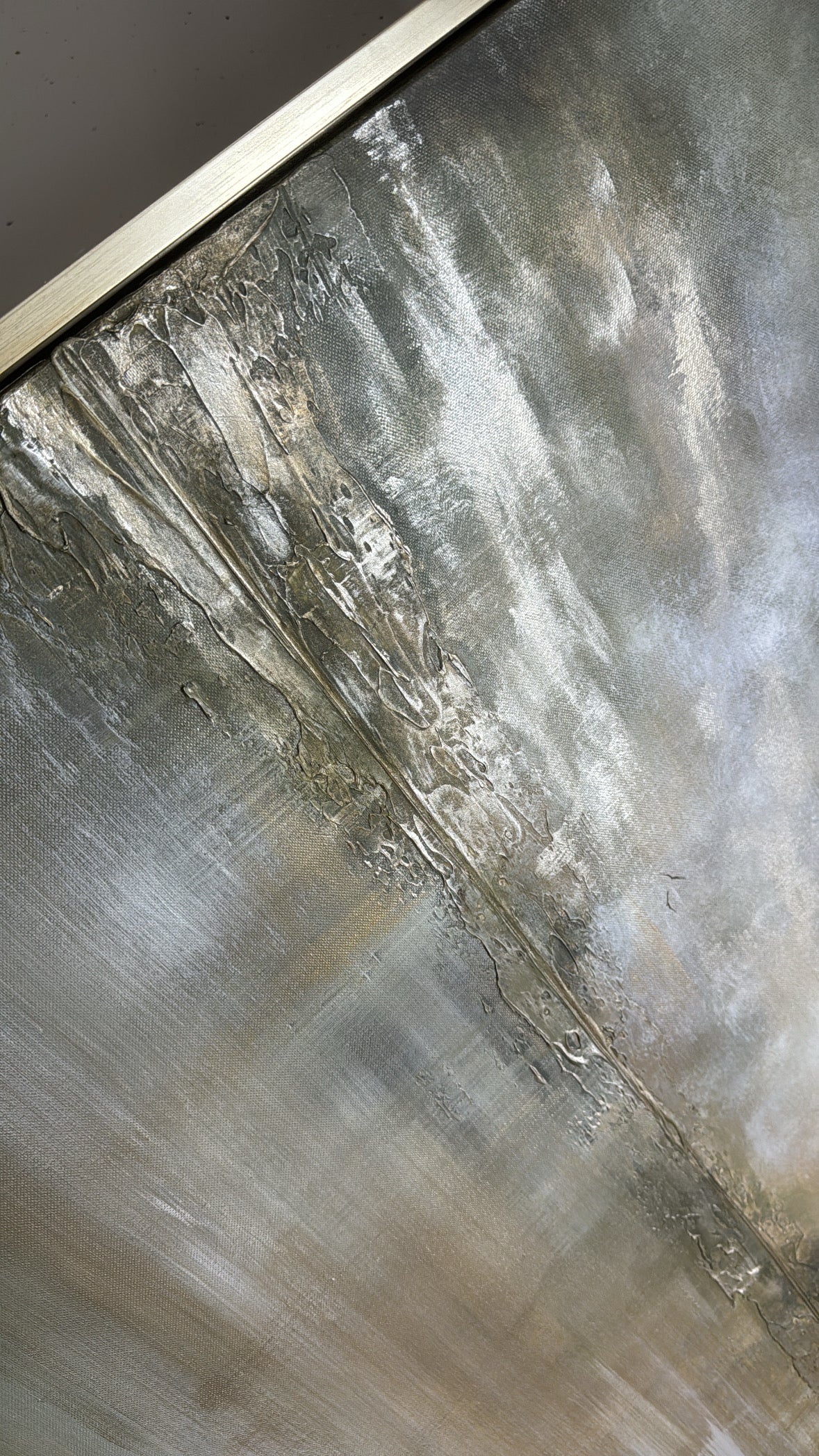 "Olive You" Original Artwork On Canvas 120x100mm