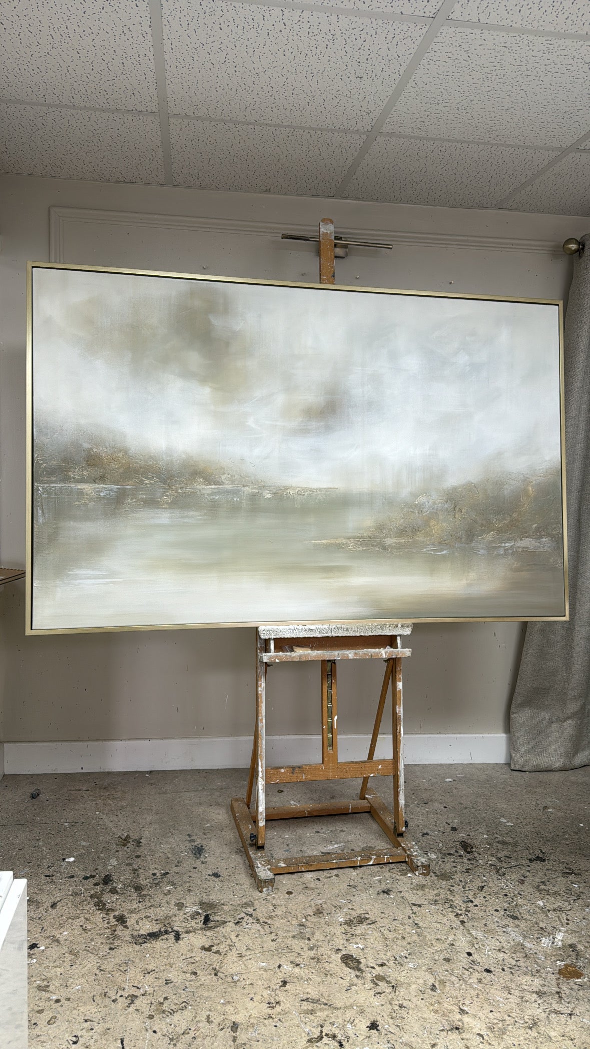 “Silent Passage" Original Artwork On Canvas 100x161.5cm