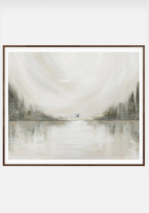 "Where the Crawdads Sing - The Heron" Fine Art Print