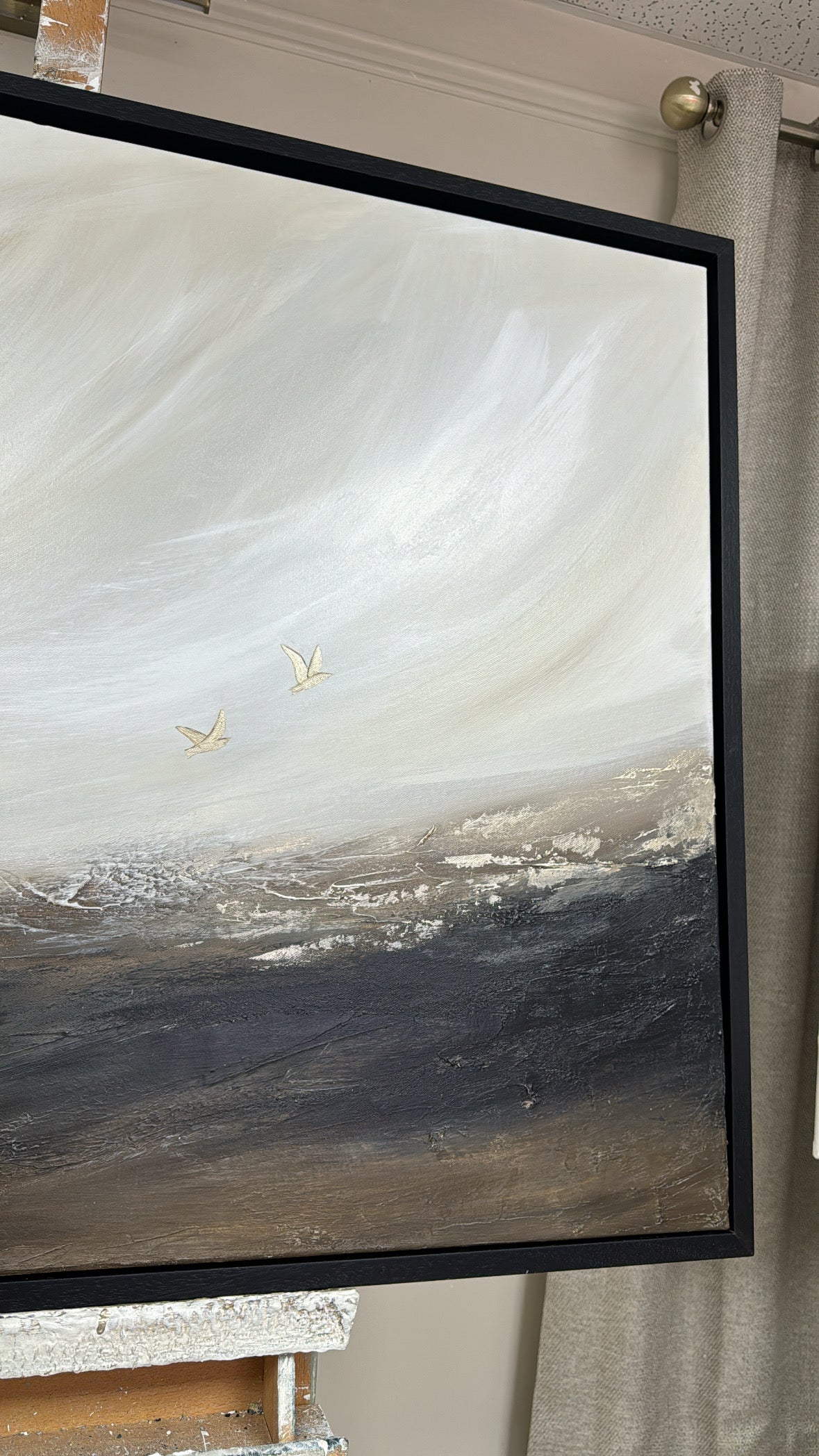 ‘Twilight flight' Original artwork on canvas - As seen