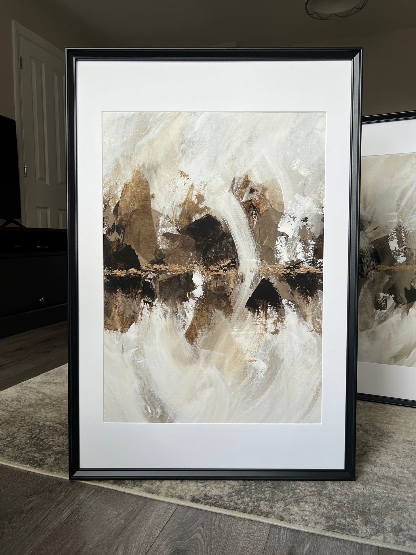 The Trio or Duo of  'Amber' Fine Art Prints