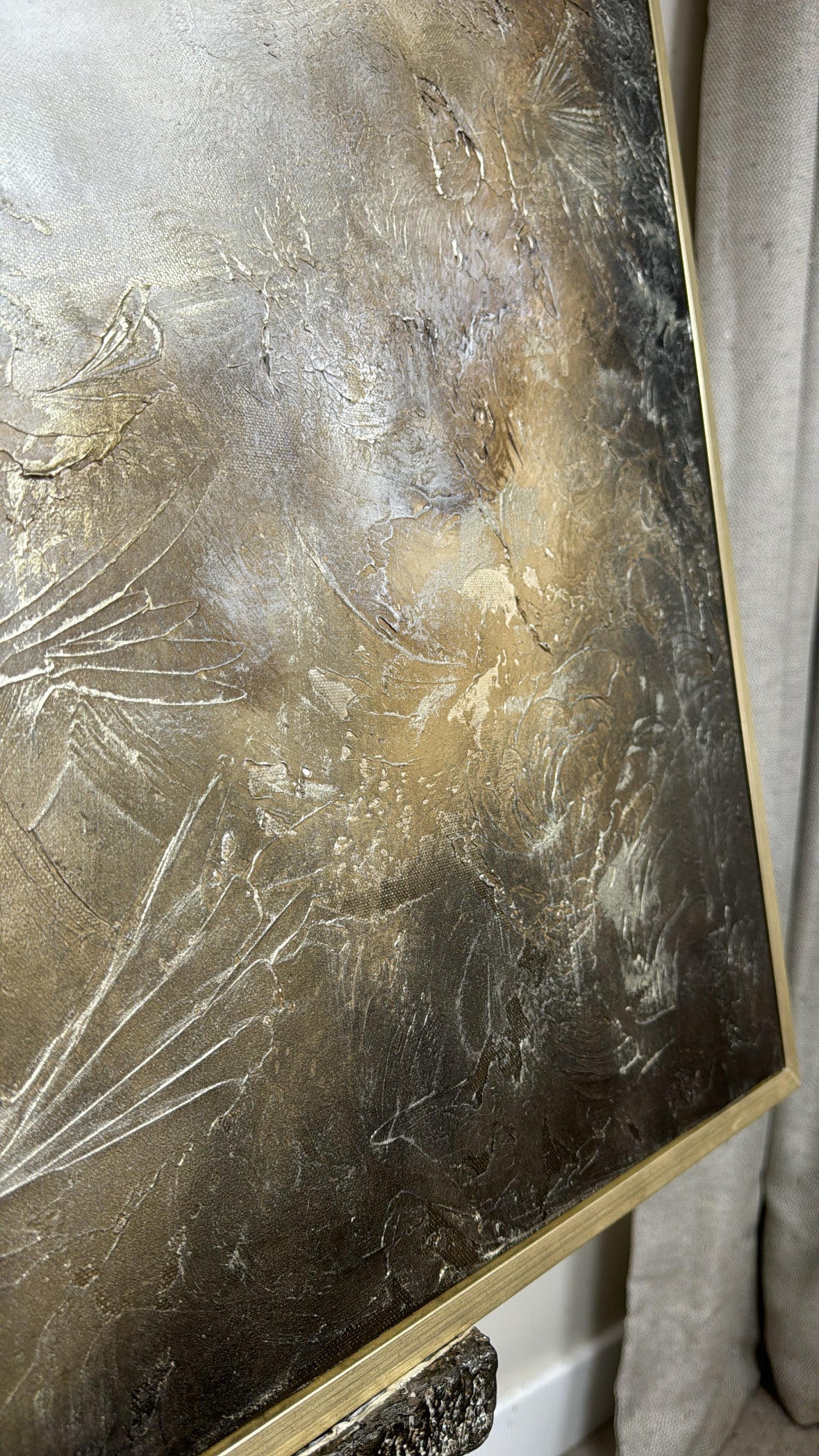 “The Light At The End Of The Tunnel" Original Artwork On Canvas 100x100cm