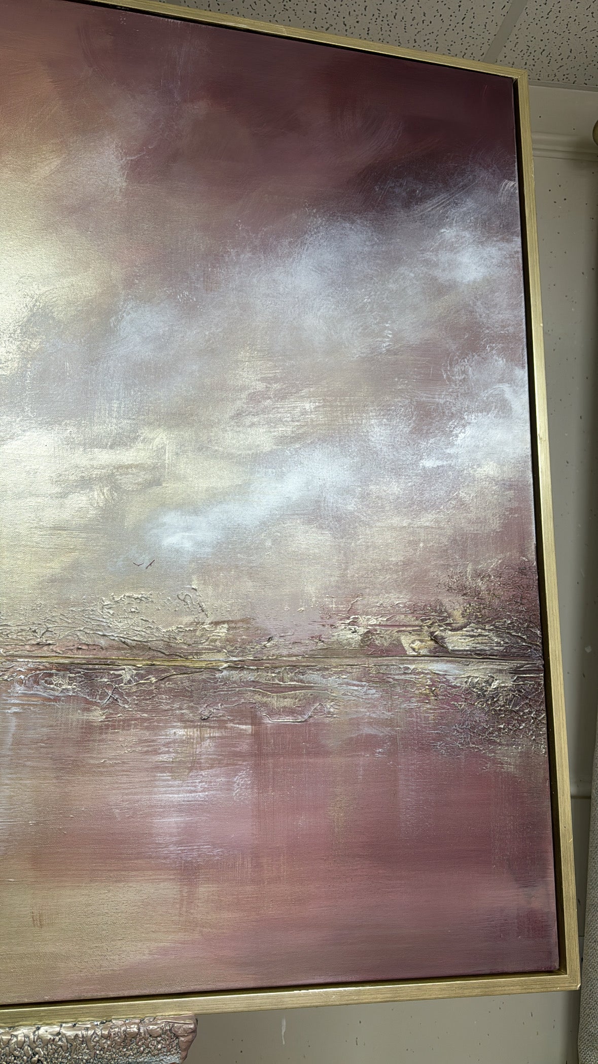 “Under Pink Skies” Original Artwork On Canvas 100 x 120cm