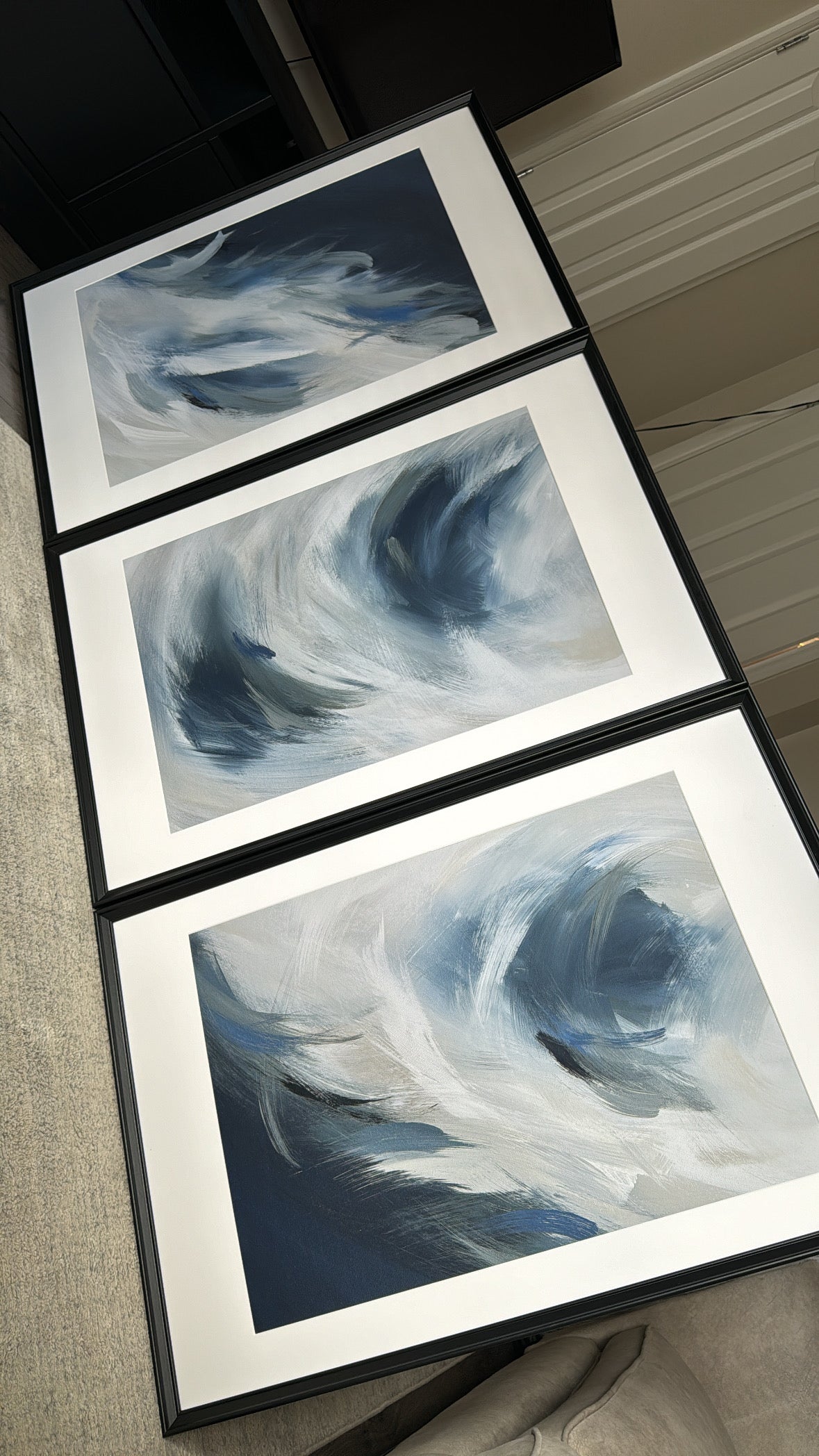 The Trio or Duo of  'Aegean' Fine Art Prints