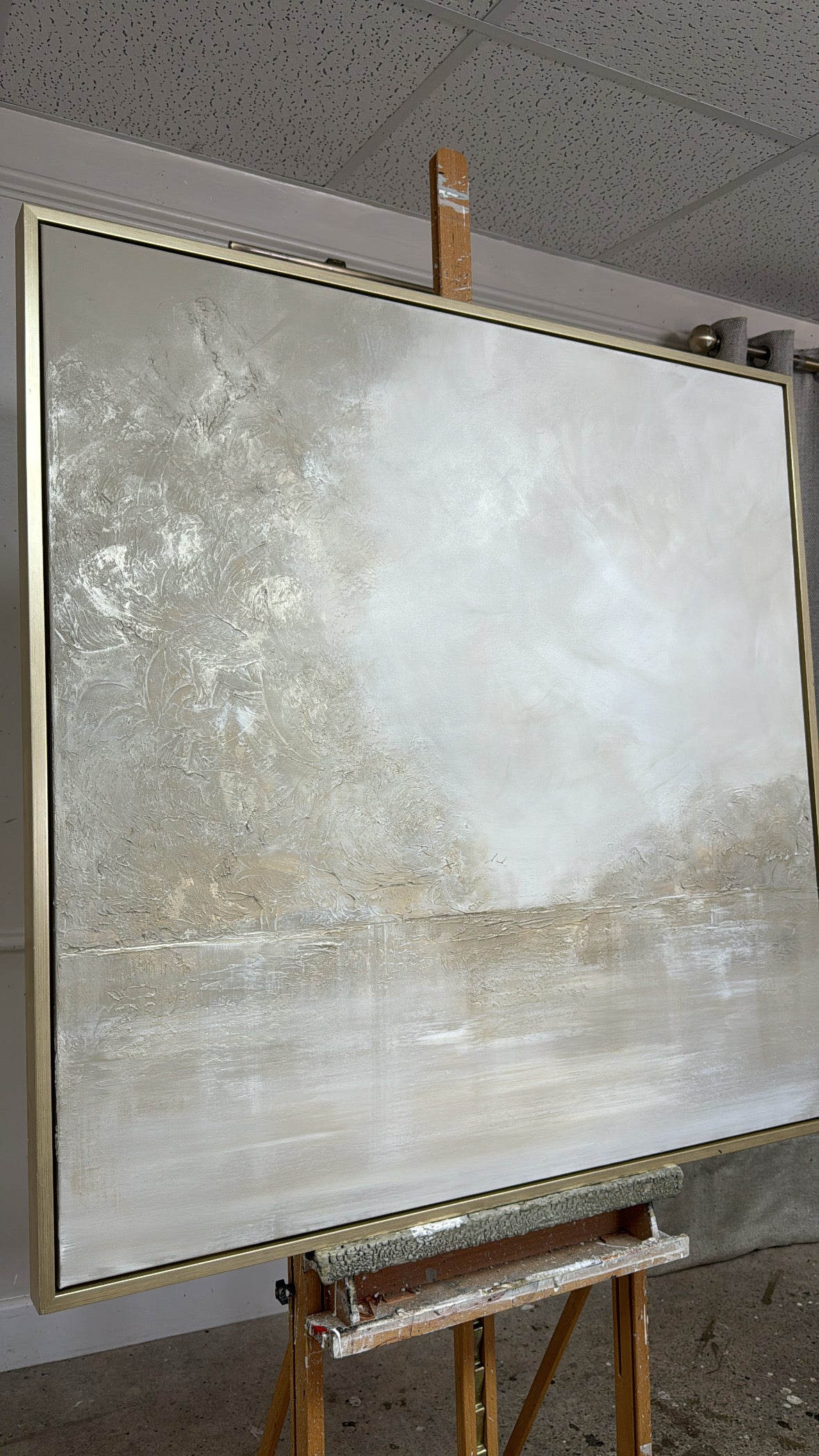 "Moon Dust" Original Artwork On Canvas 100x100cm