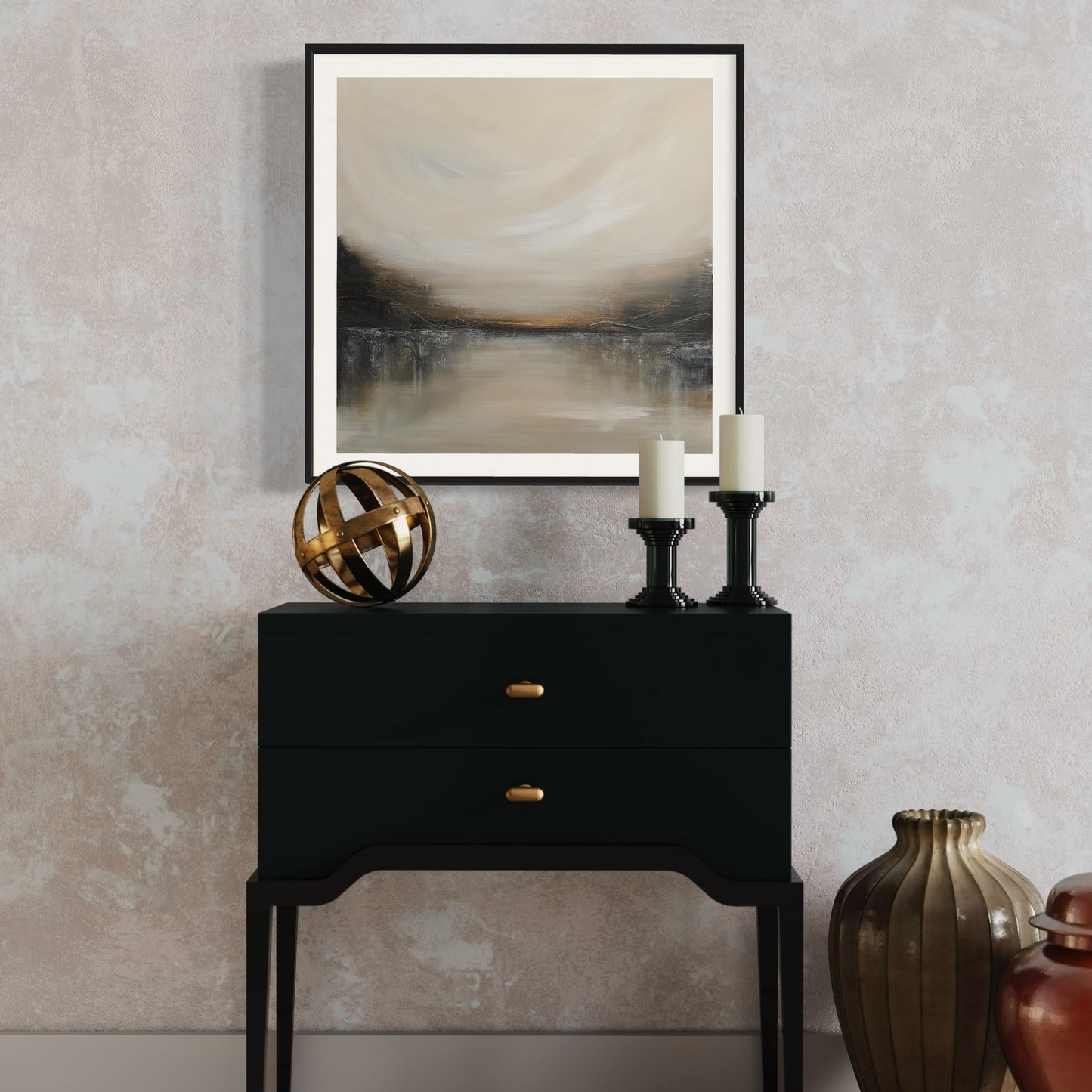 Collection : Caravaca | Piece Name : Black Olive | Surface : Fine Art Print